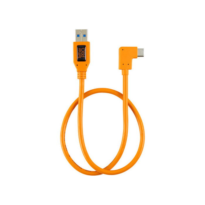 TETHERTOOLS CABLE USB 3.0 TO USB-C RIGHT ANGLE 50CM ORG