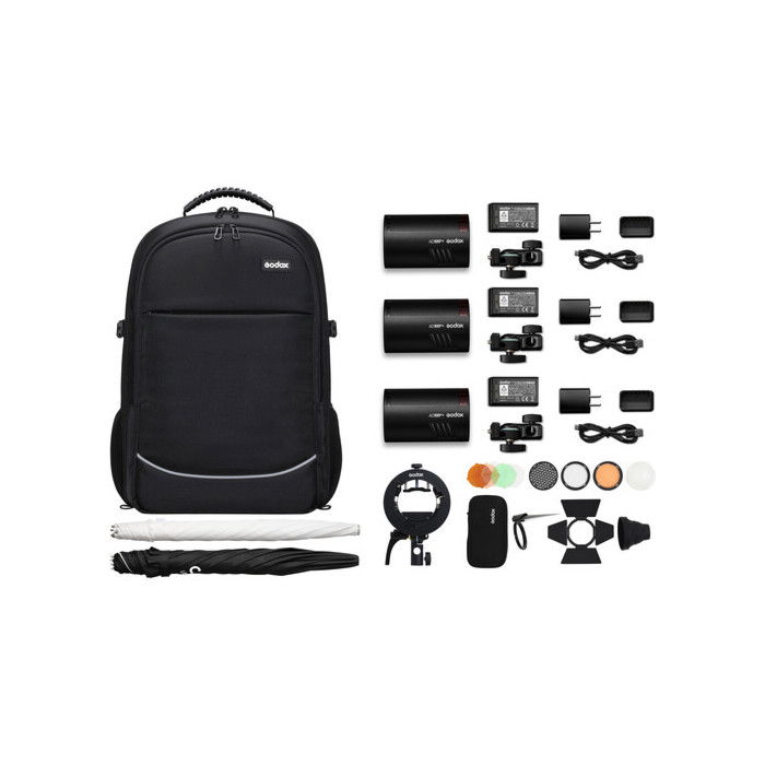 GODOX FLASH WITSTRO AD100PRO KIT X3