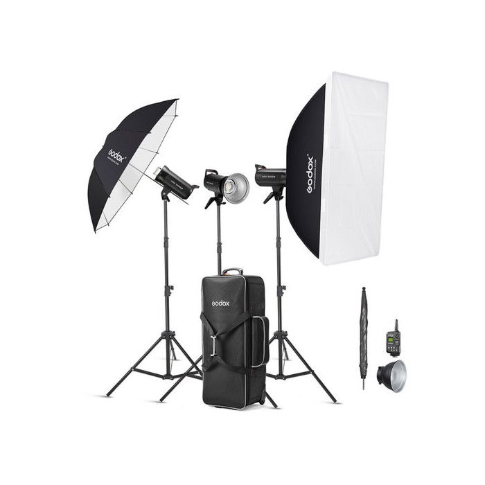 GODOX KIT 3 FLASH SK400II-V