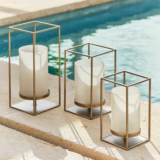 Set de 3 portavelas Vauxandre