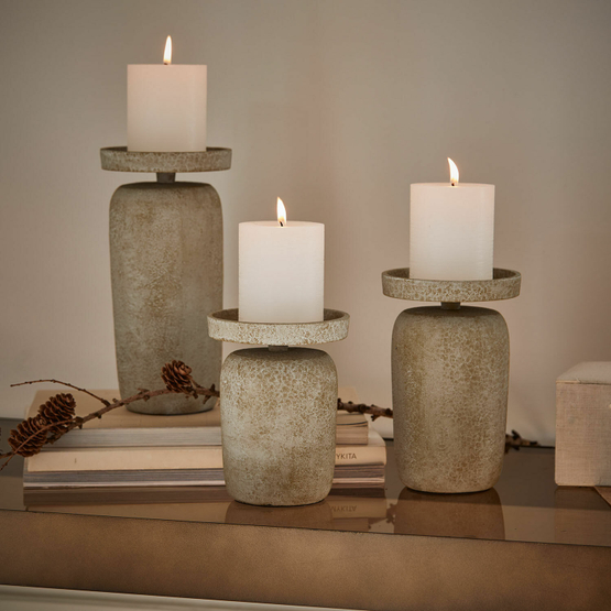 Set de 3 candeleros Amsley