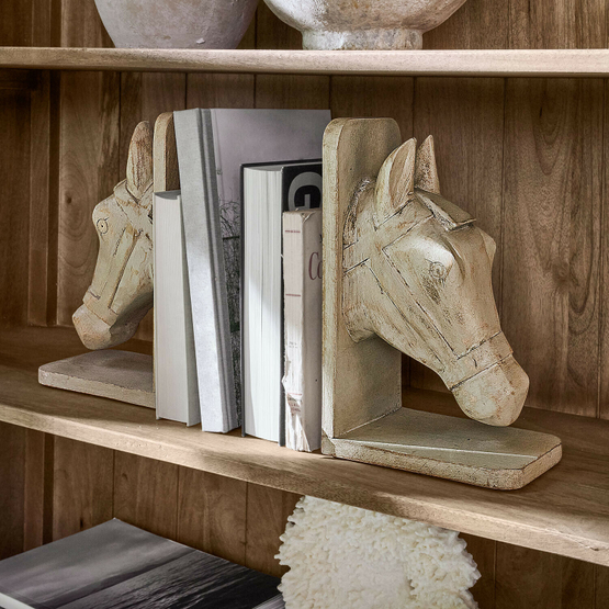 Set de 2 sujetalibros Caravena