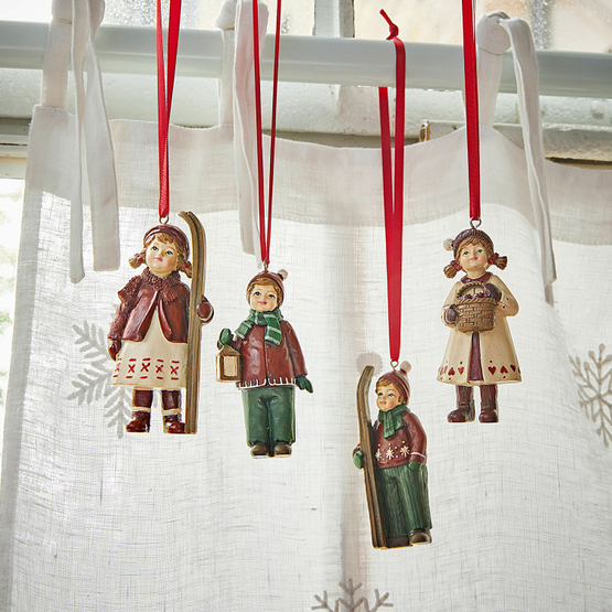 Set de 4 colgantes Helgelund