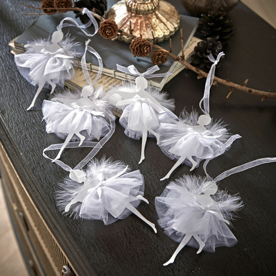 Set de 6 colgantes Ursule