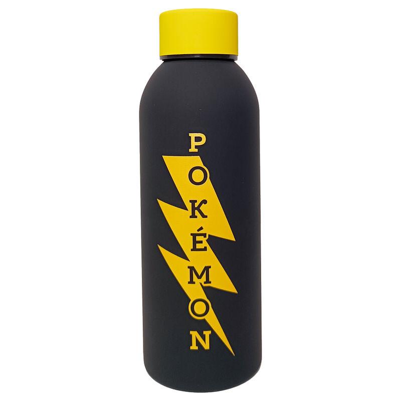 KIDS LICENSING Botella de Agua Pokémon Pikachu de Acero Inoxidable 500ml