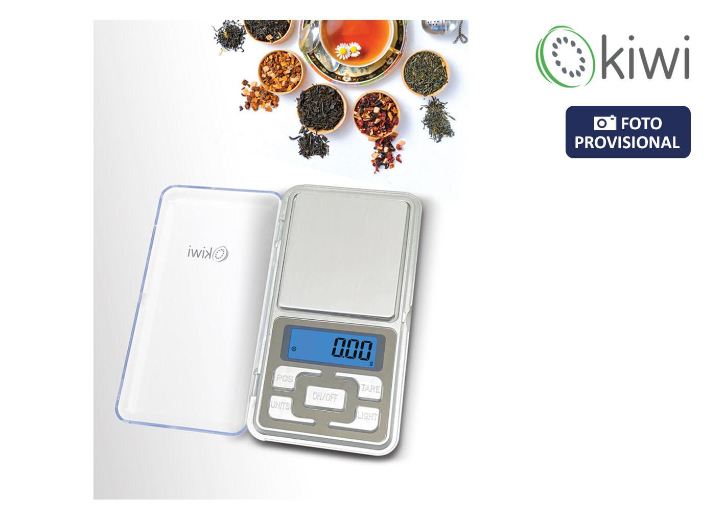 Inde Báscula Digital de Bolsillo, Mini Balanza Electrónica para Joyas y Objetos Pequeños, Capacidad 2-5 kg, 12,1 x 6,4 x 2 cm (6 Unidades)