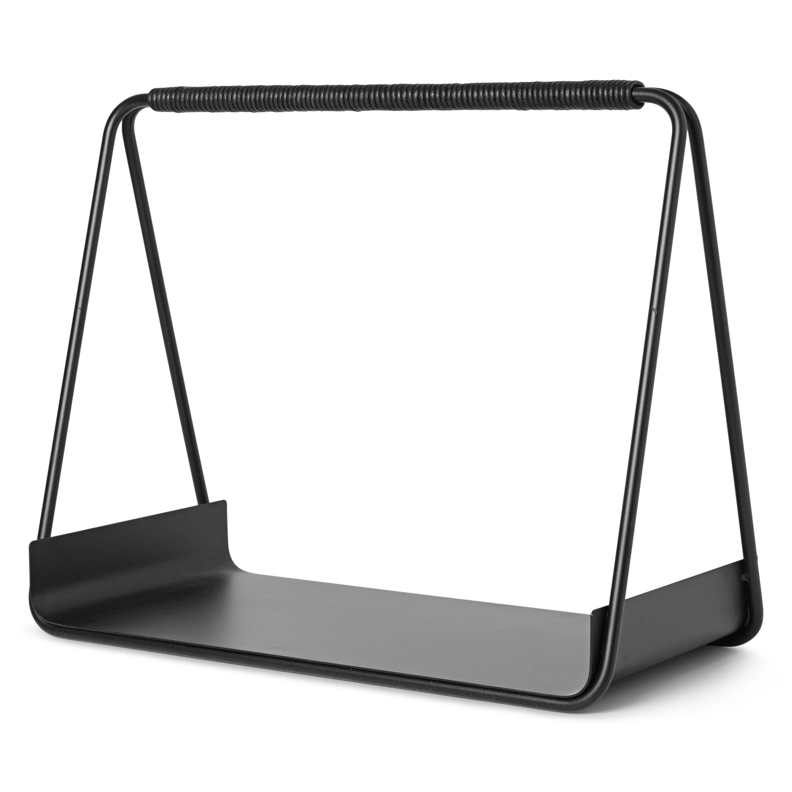 Cesta para leña Port negro