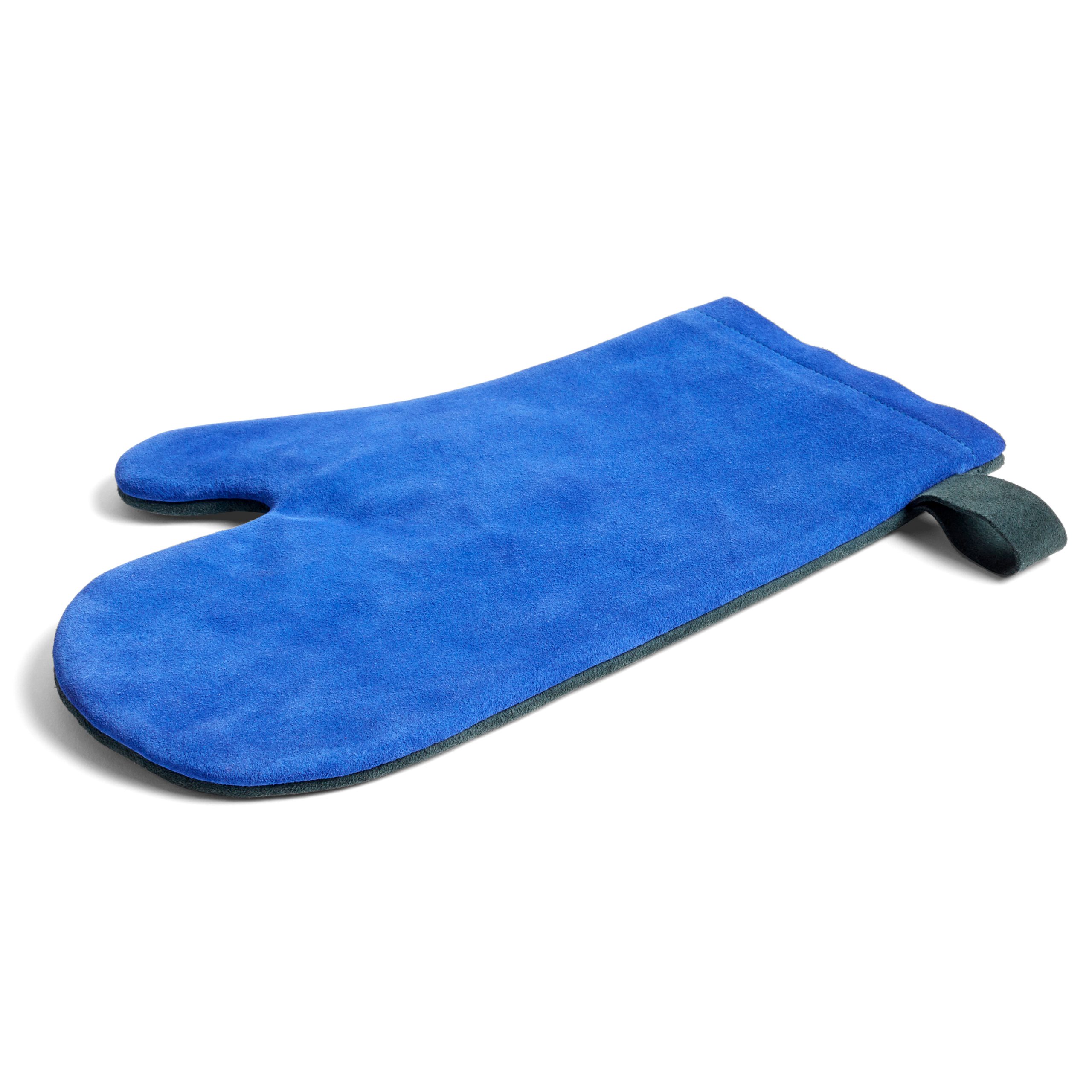Manopla de horno Suede azul