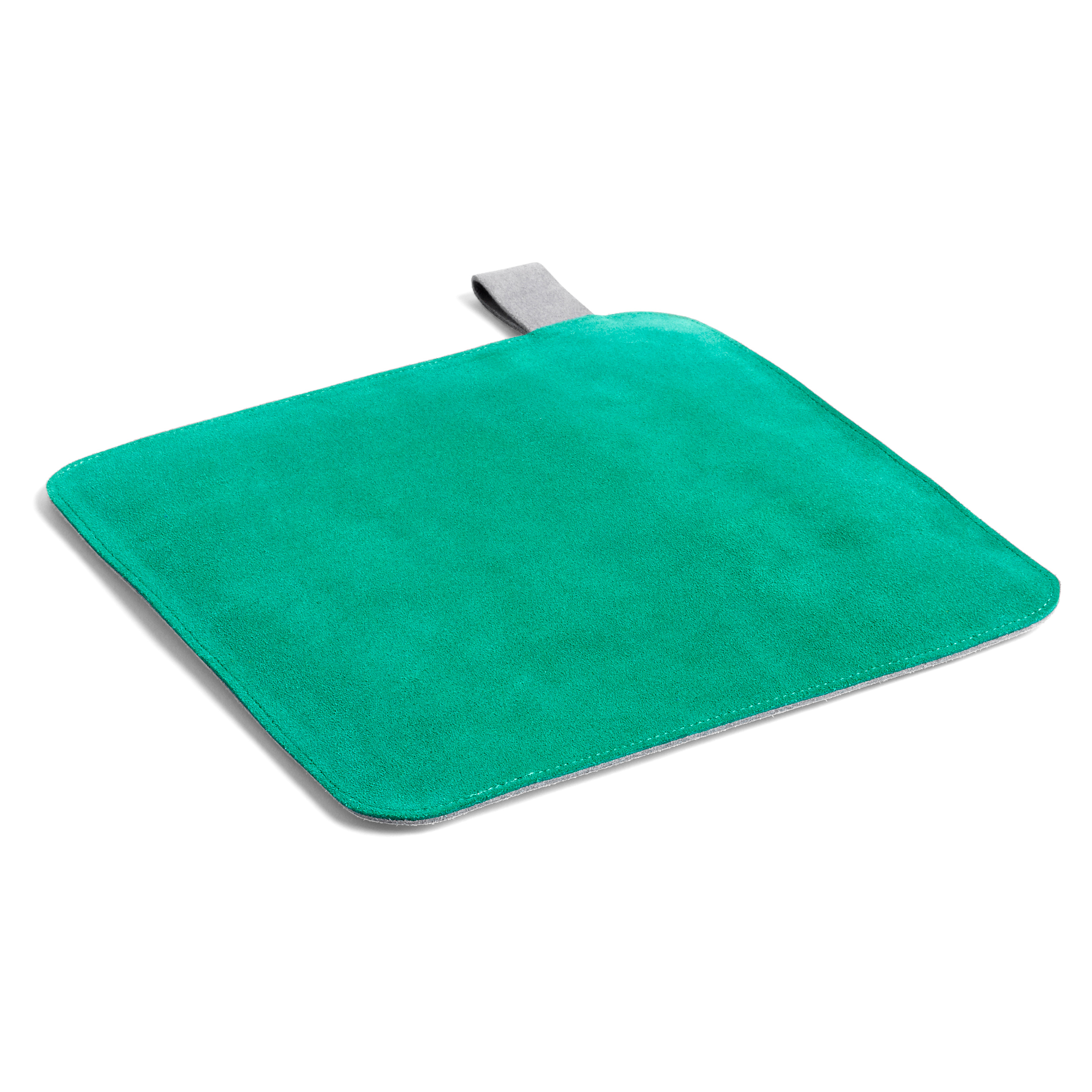 Agarrador Suede verde