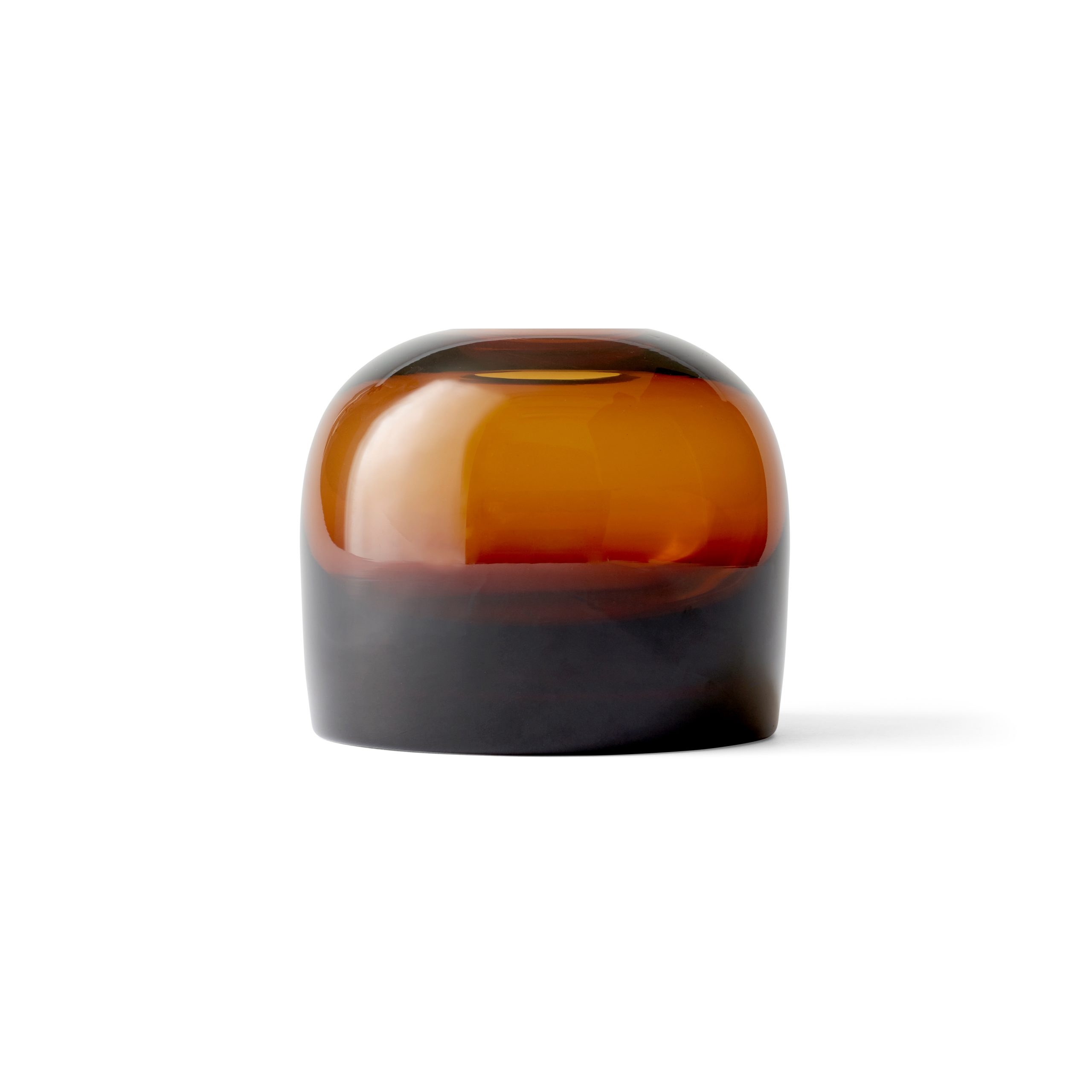 Jarrón Troll M 12 cm ámbar