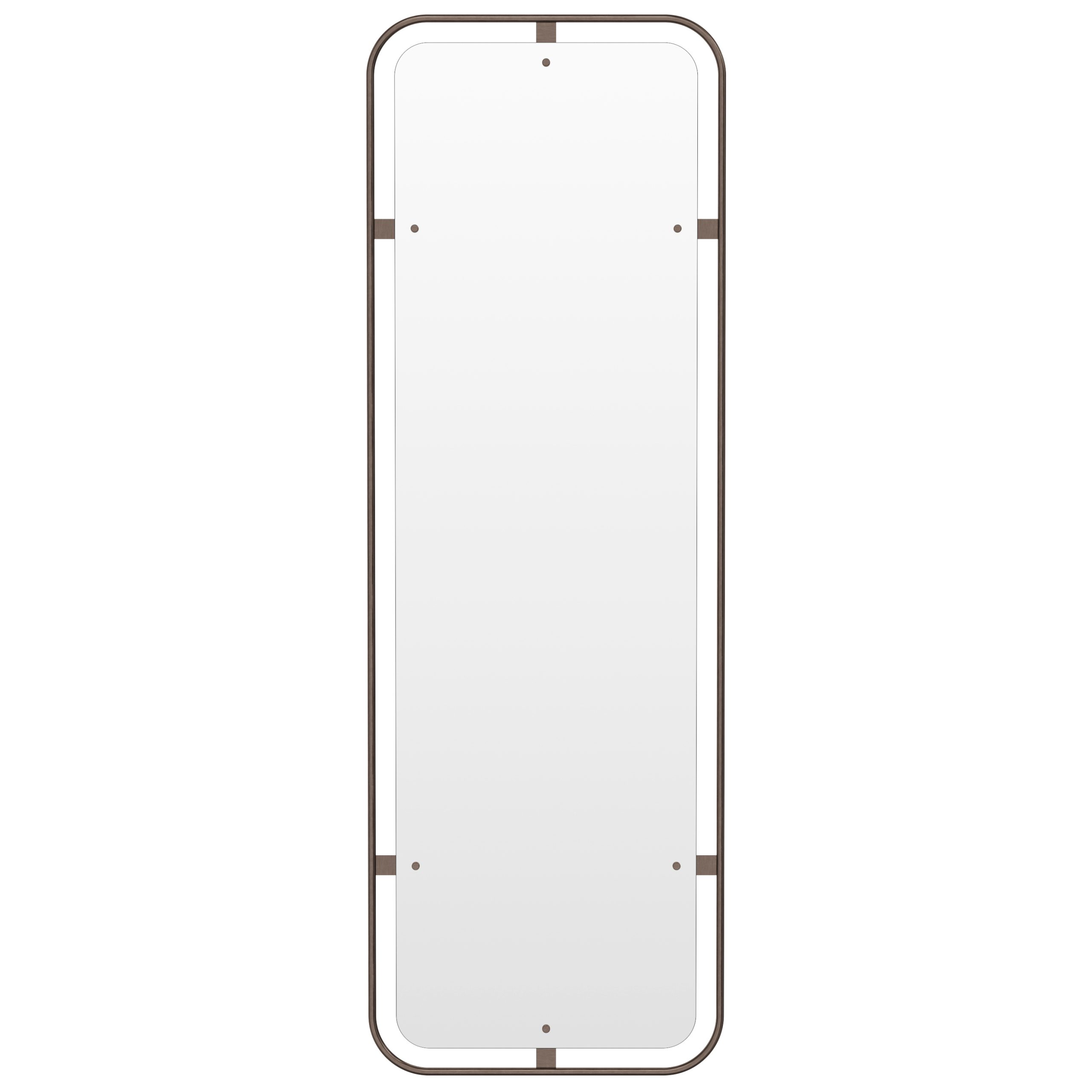 Espejo rectangular Nimbus Bronzed brass