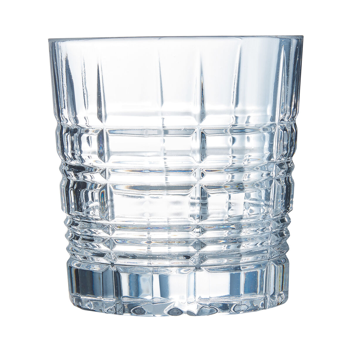 Arcoroc Brixton Vasos Bajos de Vidrio 30 cL - Pack de 6 Unidades Transparente, Apto Lavavajillas, Fabricado en Francia