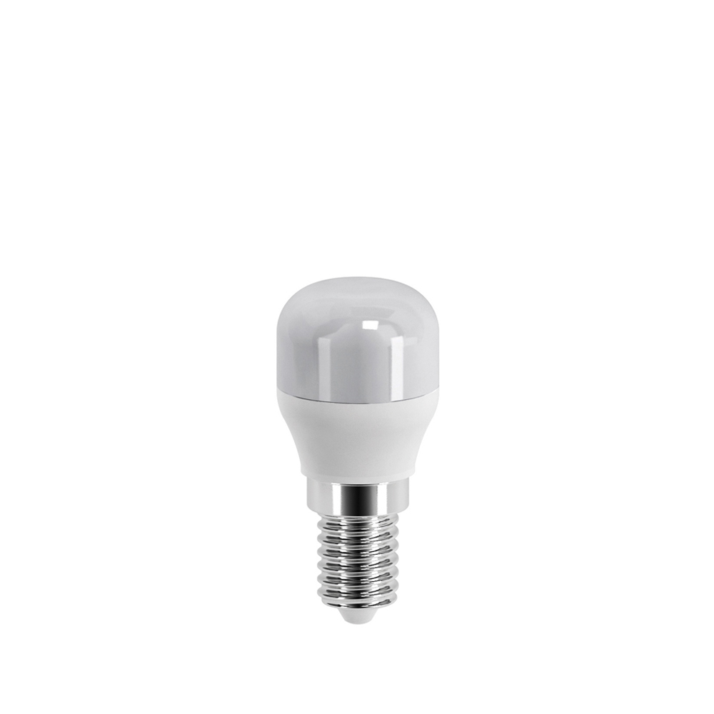 Bombilla LED tipo pera E14 opal,1,8w