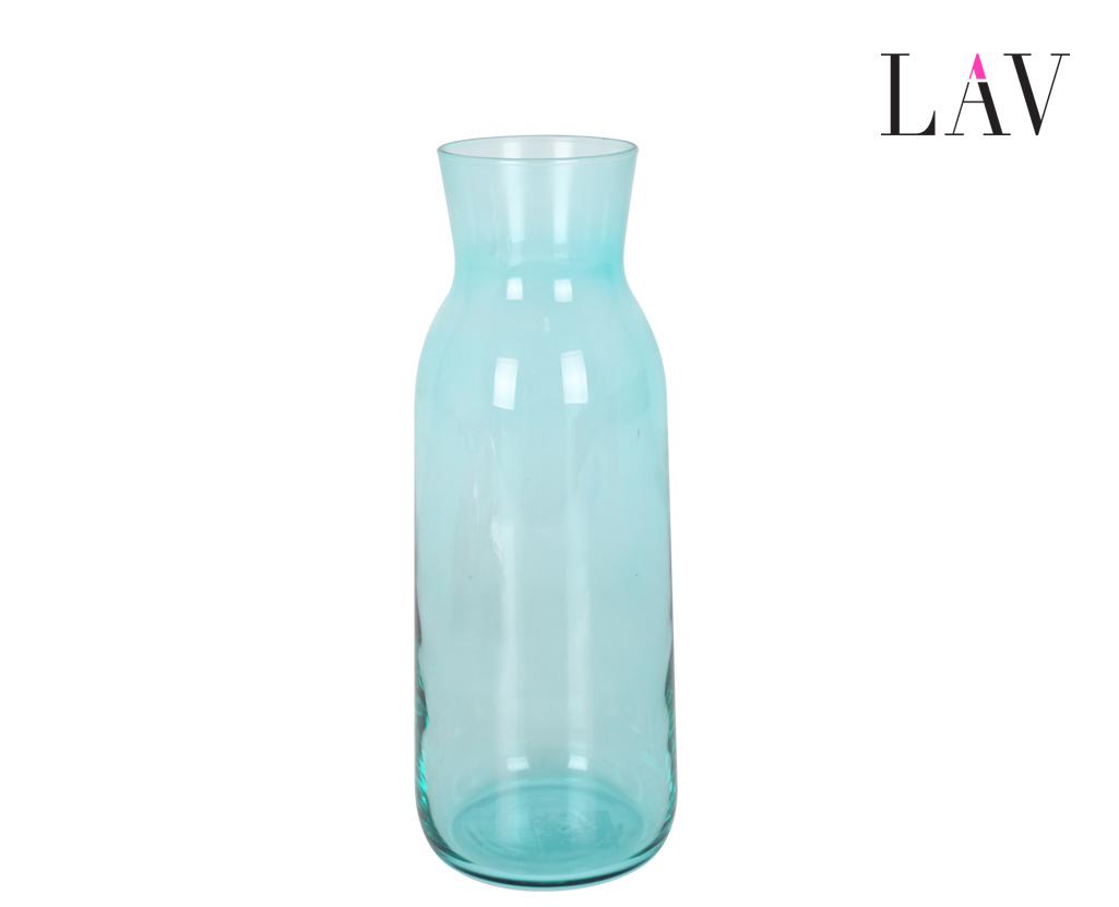 LAV Botella de Agua 1.2 Litros Color Turquesa/Fiji, 6.8 cm de diámetro por 25 cm de altura, 408 gramos (12 Unidades)