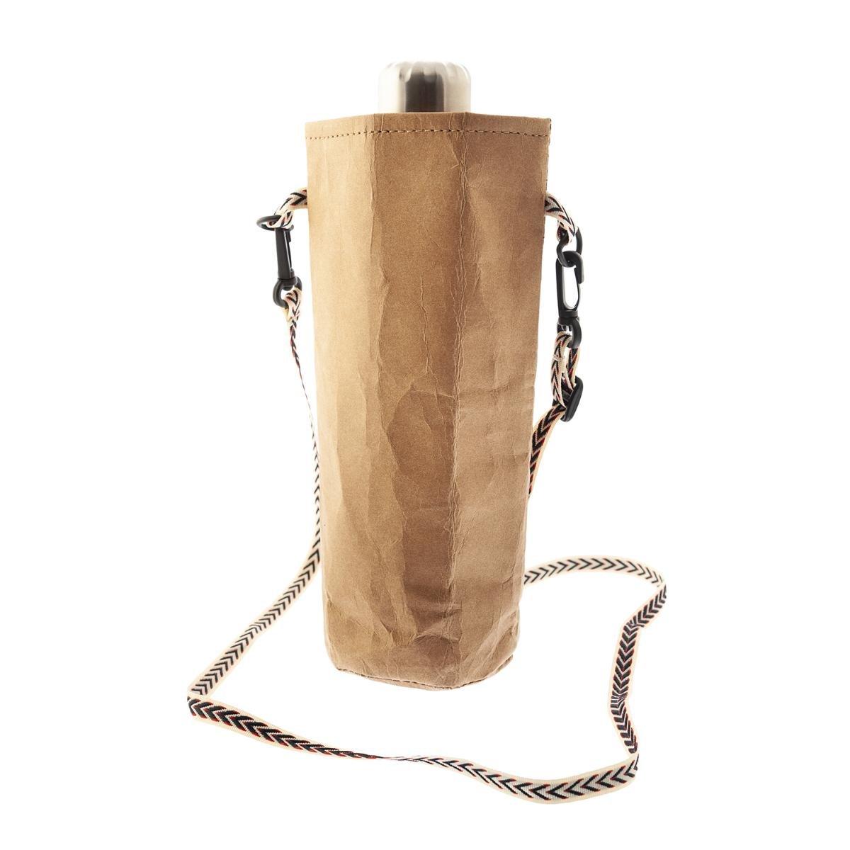 Koala Bolsa Térmica Kraft Eco Friendly Marrón Textil 24x9 cm (6 Unidades) Transportable, Lavable y Duradera