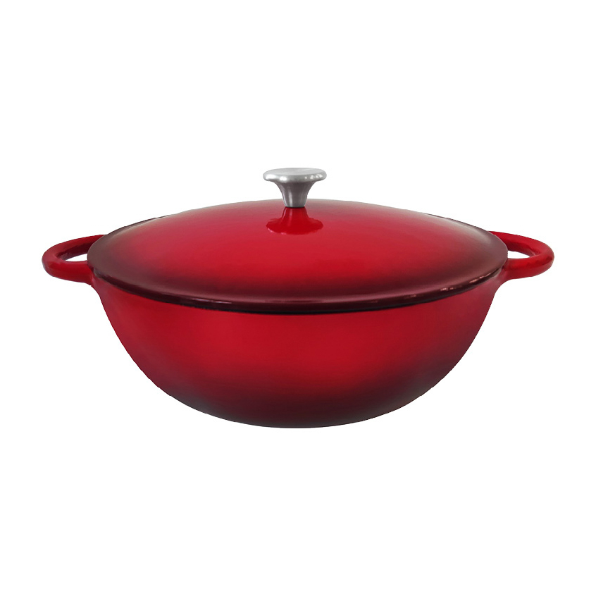 Olla de hierro fundido Gitty 7,2 L Rojo