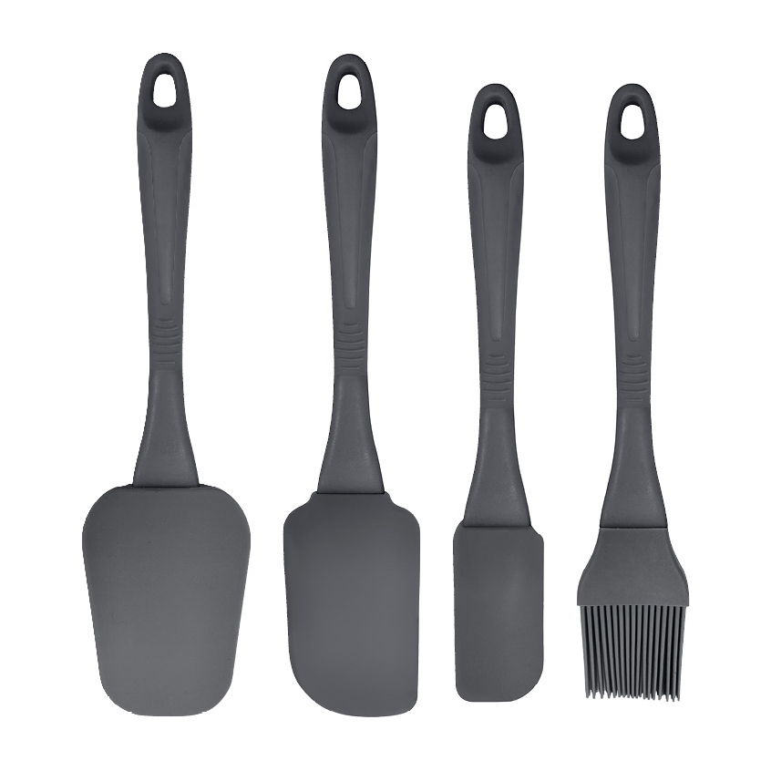 Utensilios de cocina Rowan 4 piezas Gris