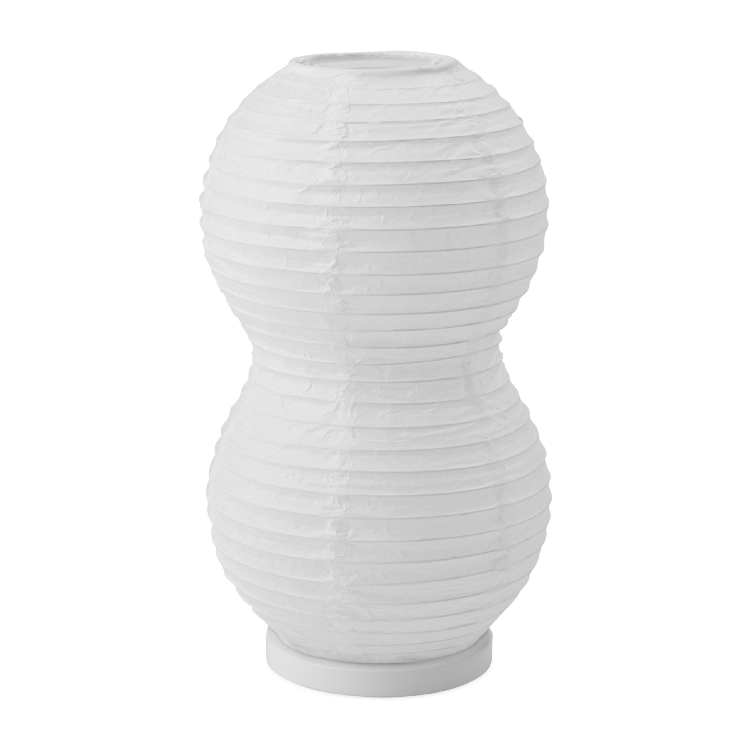 Lámpara de mesa Puff Twist 16x28,5 cm Blanco
