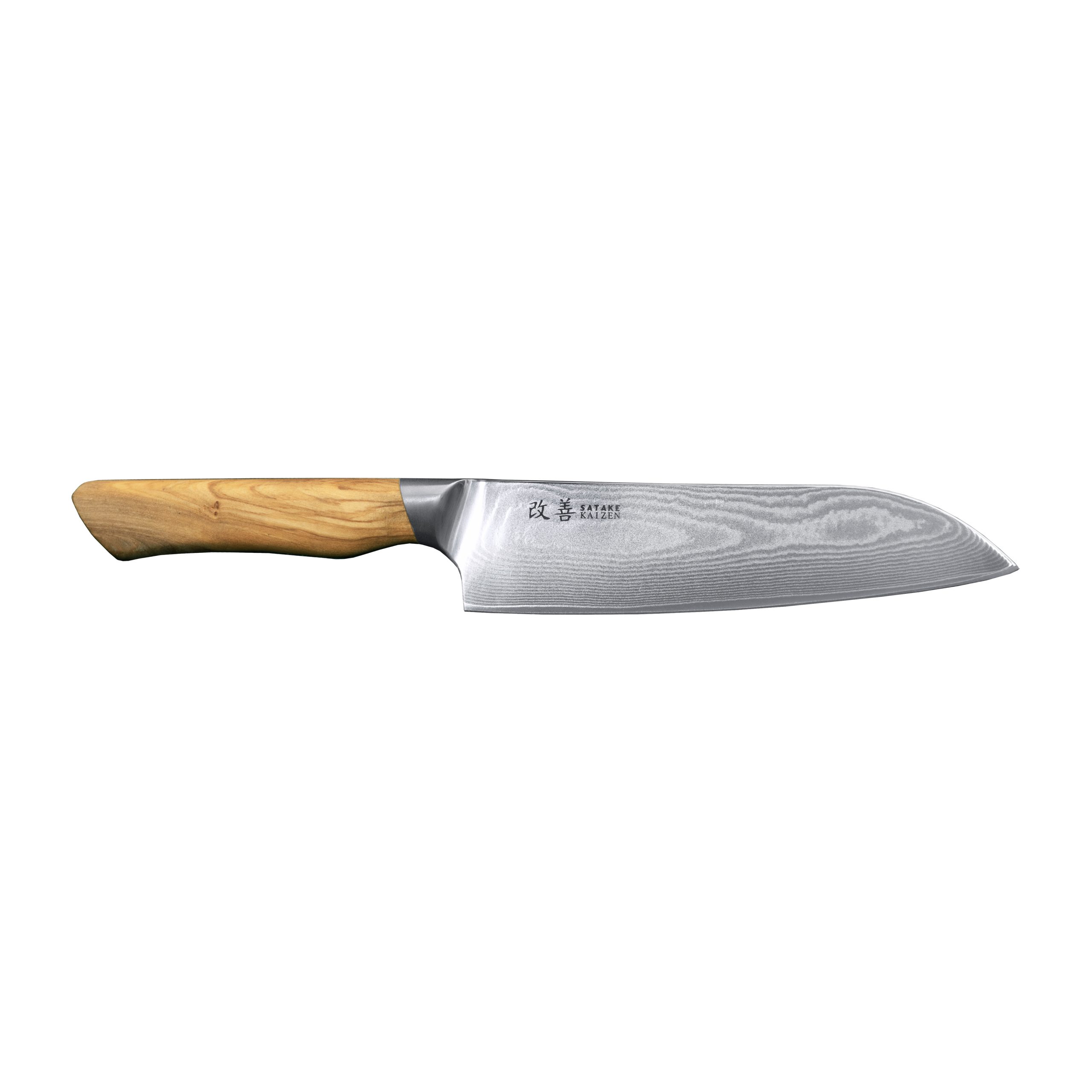 Cuchillo de chef Satake Kaizen Santoku 18 cm