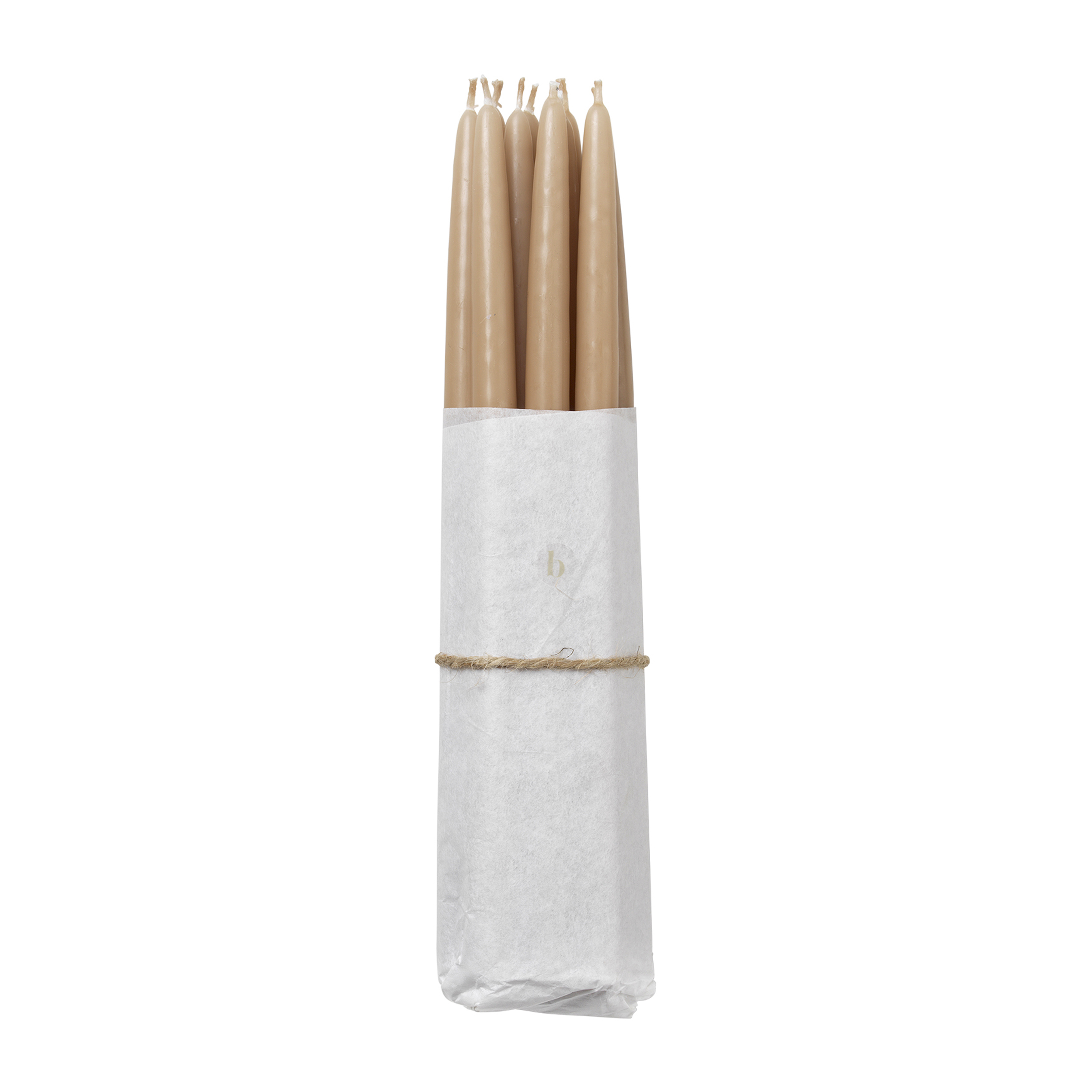 Set de 10 velas antiguas Broste Copenhagen Walnut