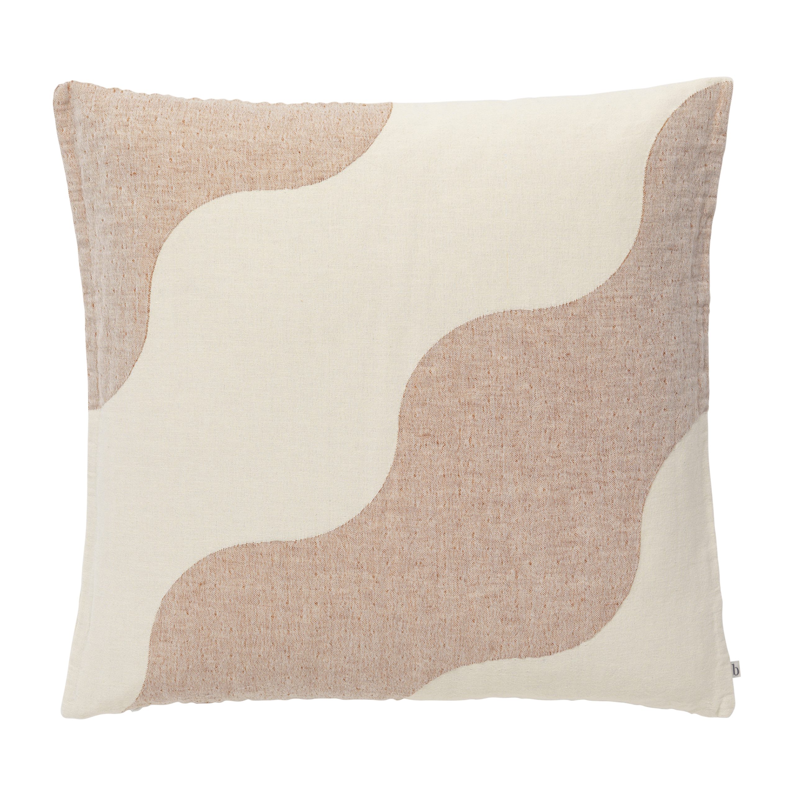 Funda de cojín Tide 50x50 cm Caramel brown