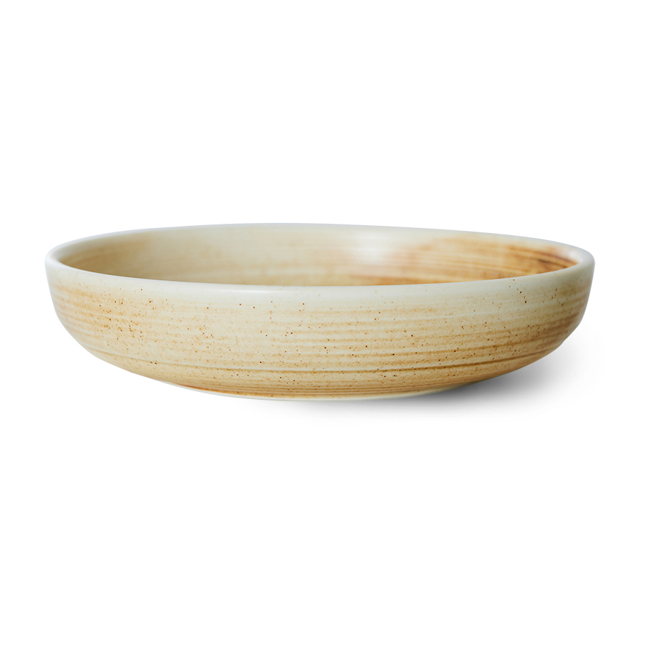 Plato hondo Home Chef large Ø21,5 cm Rustic cream-brown