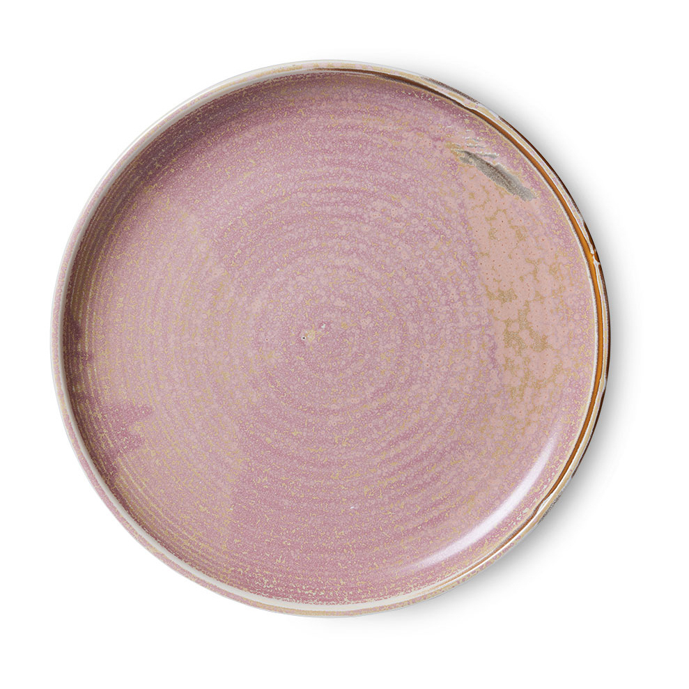 Plato de mesa Home Chef Ø26 cm Rustic pink