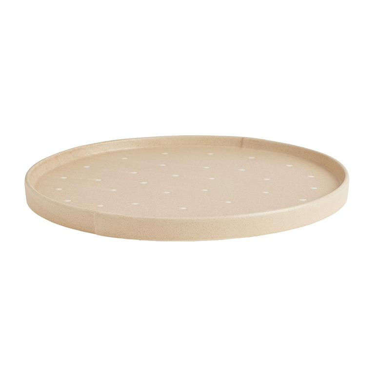 Bandeja Aki Ø36,5 cm Beige