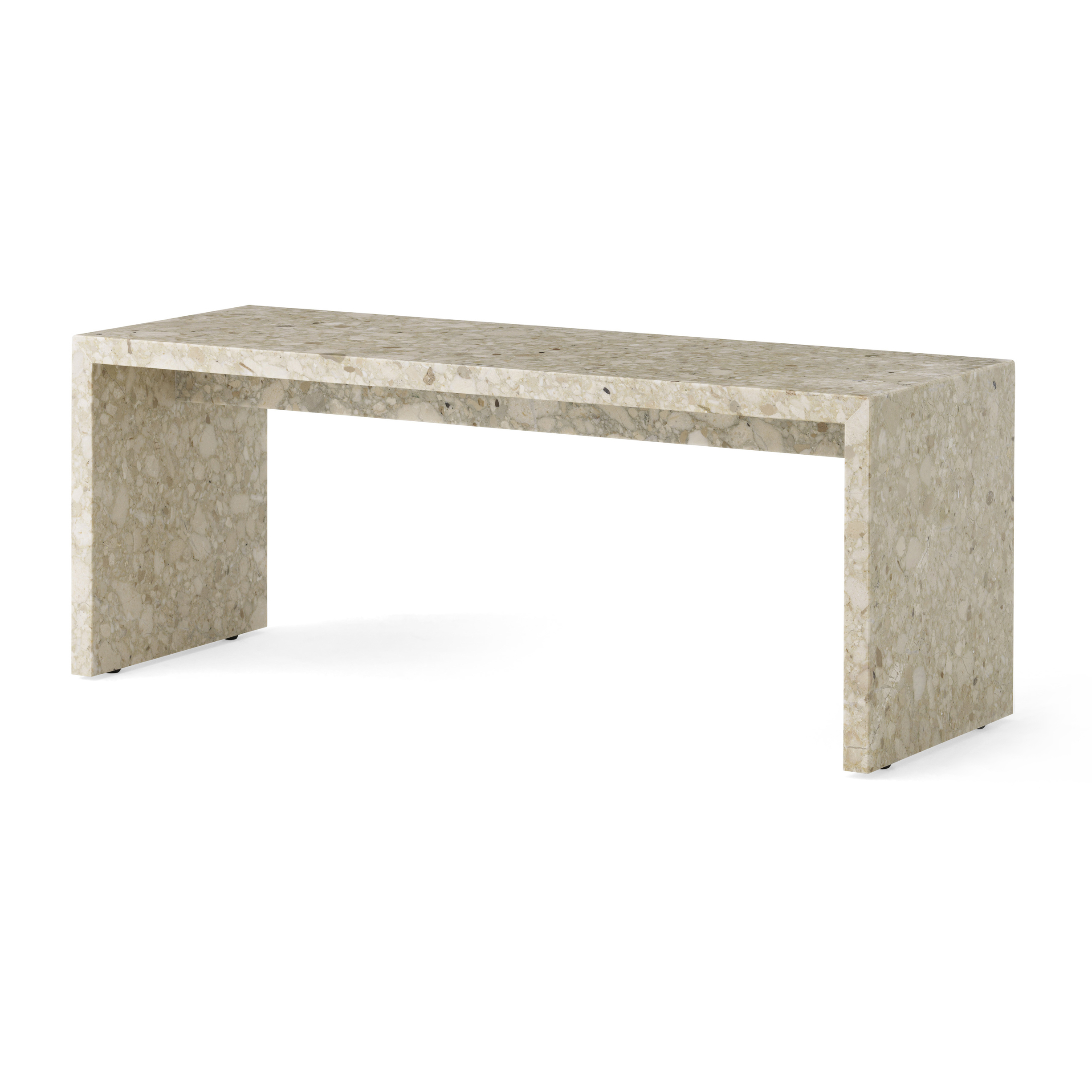 Mesa auxiliar Plinth Bridge Kunis Breccia
