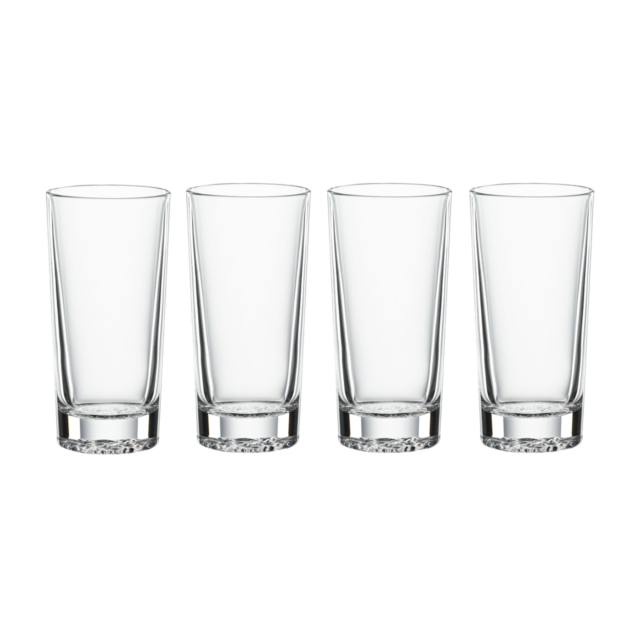 4 Vasos alargados Lounge 2.0 30,5 cl Transparente