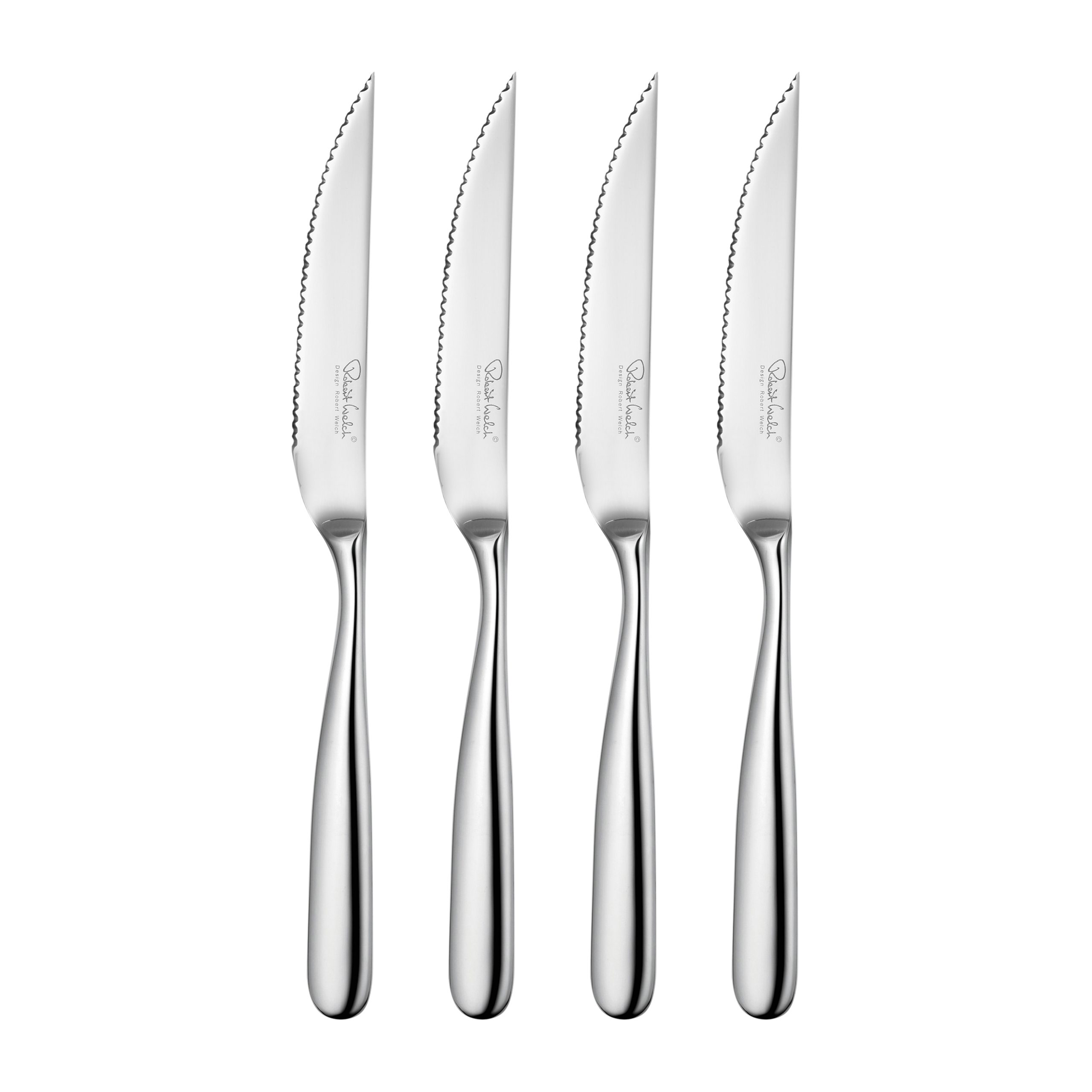 4 Cuchillos de carne Stanton Bright acero inoxidable