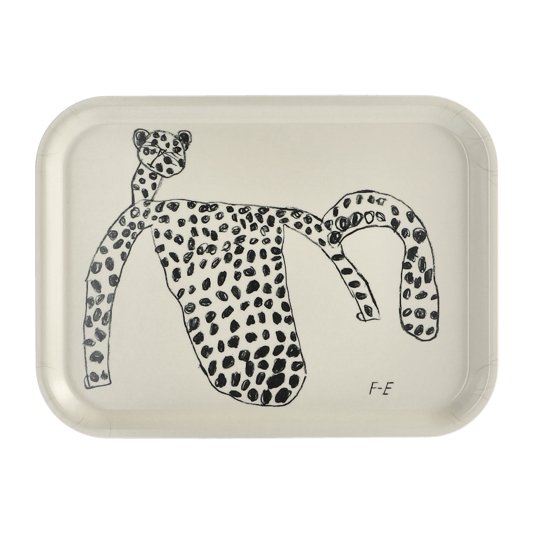 Bandeja Leo 20x27 cm blanco