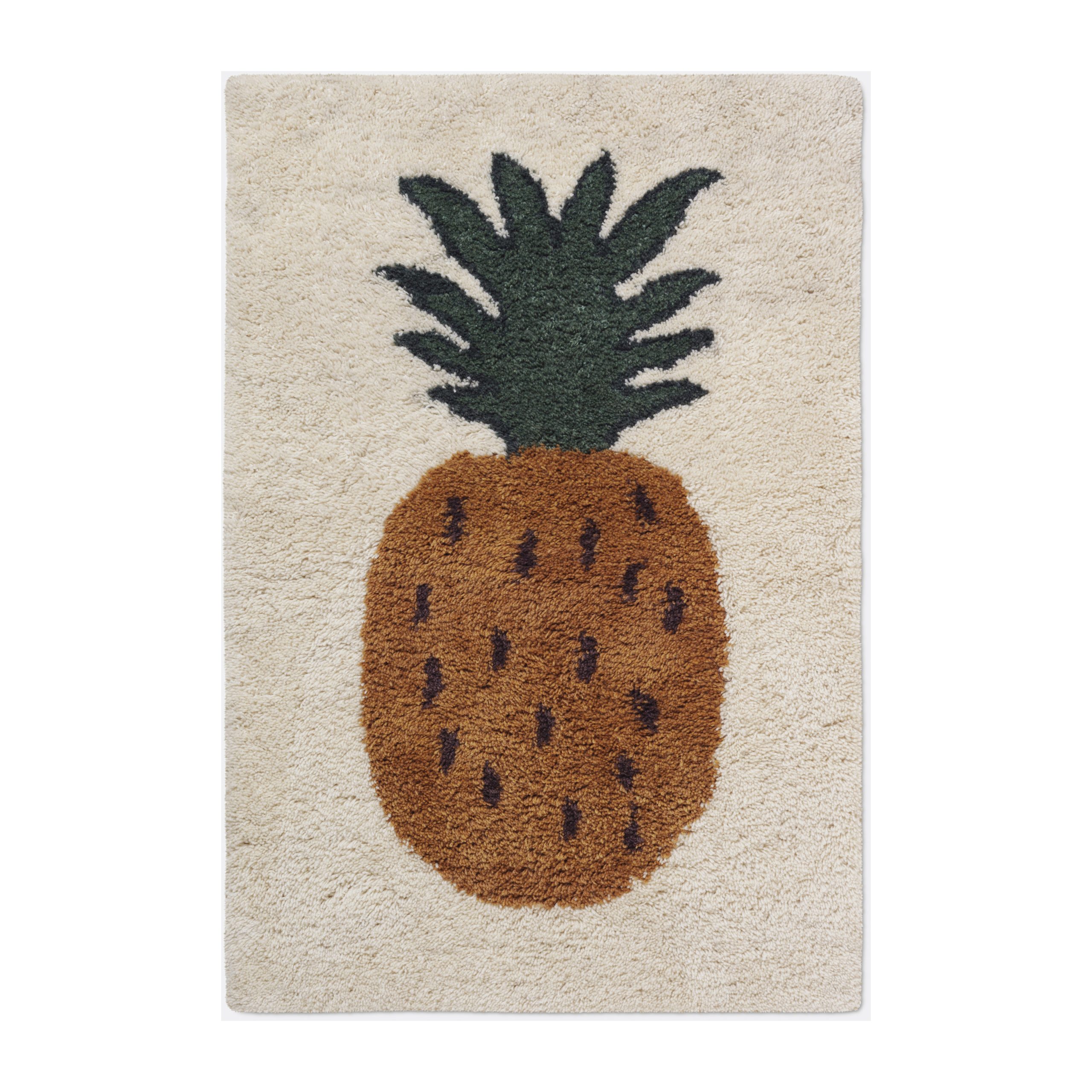 Alfombra Fruiticana L 120x180 cm Pineapple