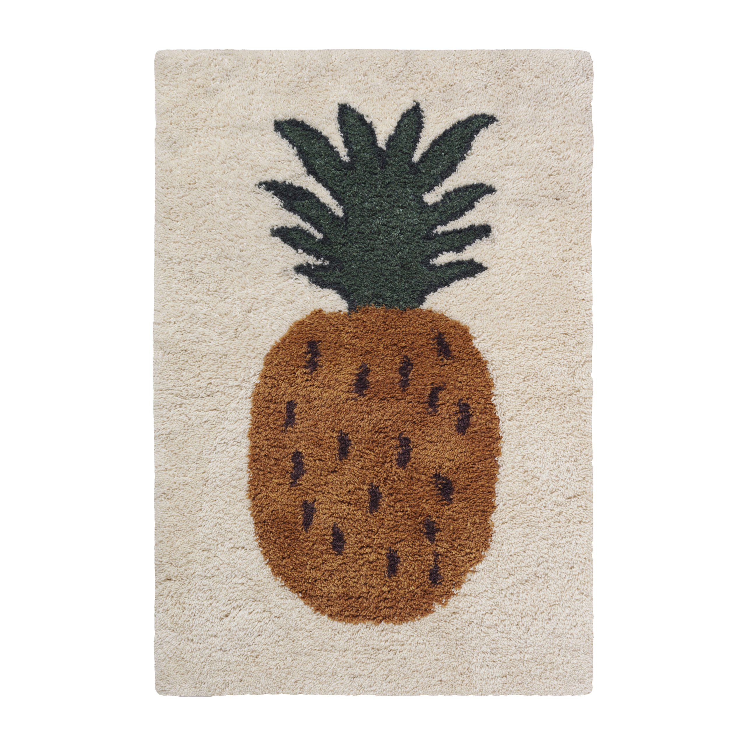 Alfombra Fruiticana S 80x120 cm Pineapple