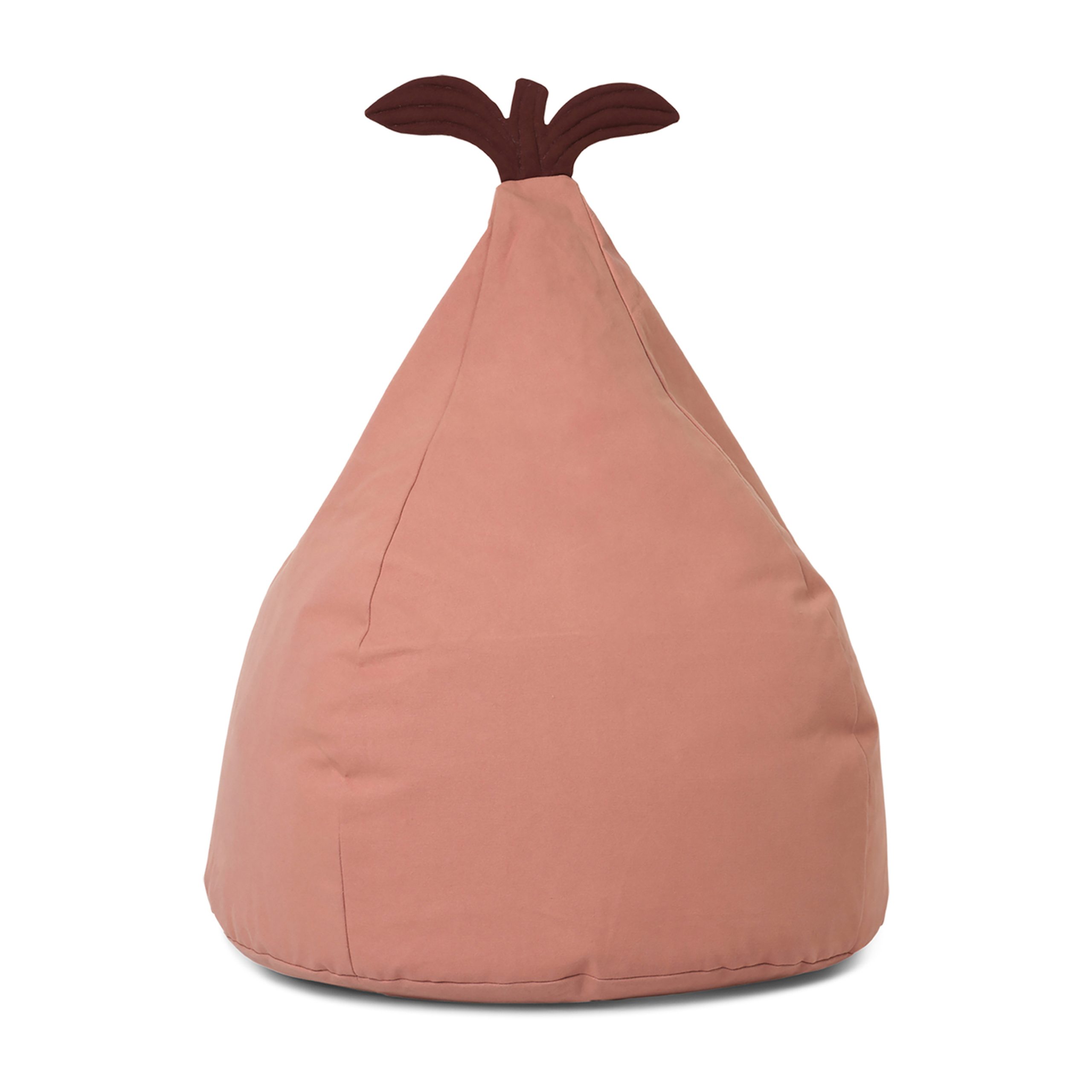 Asiento saco Pear bean bag Dusty Rose