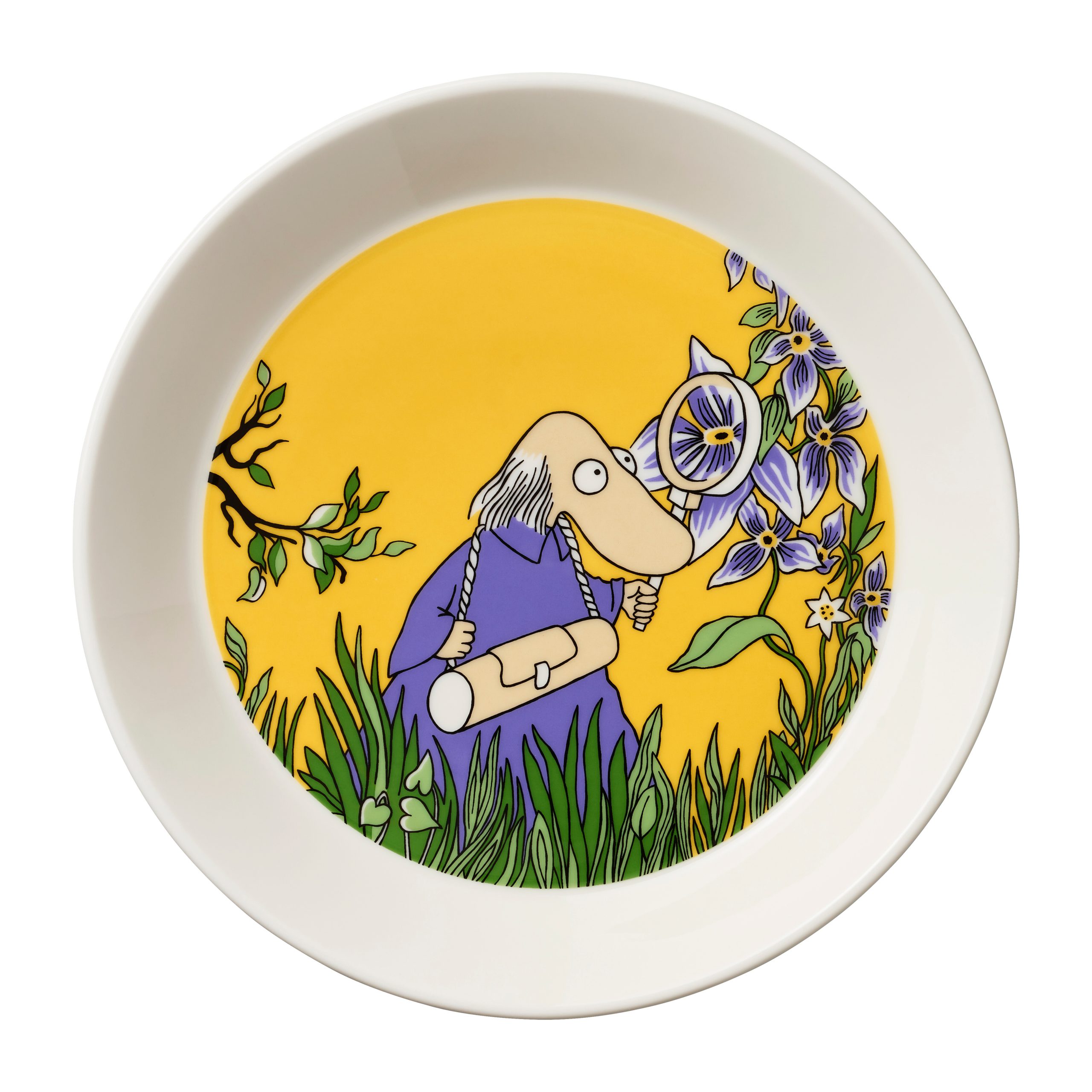 Plato Moomin Ø19 cm Hemulen Amarillo