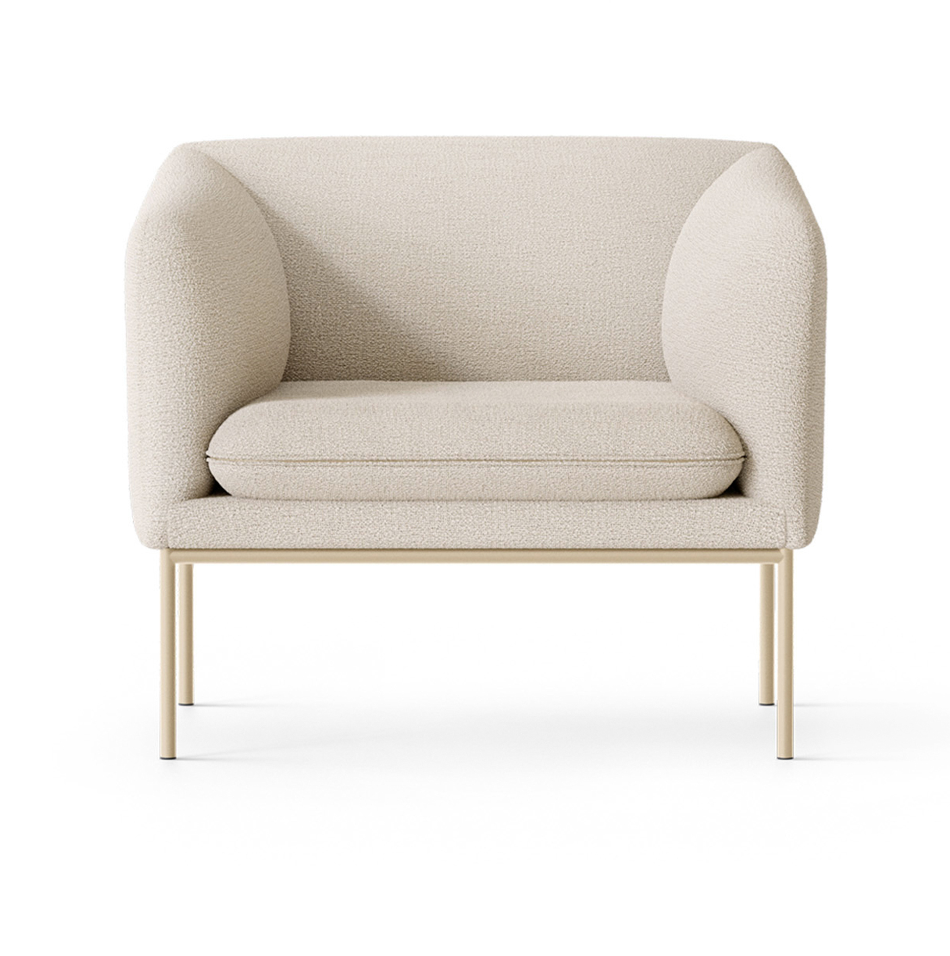 Sillón Turn Cashmere bouclé offwhite