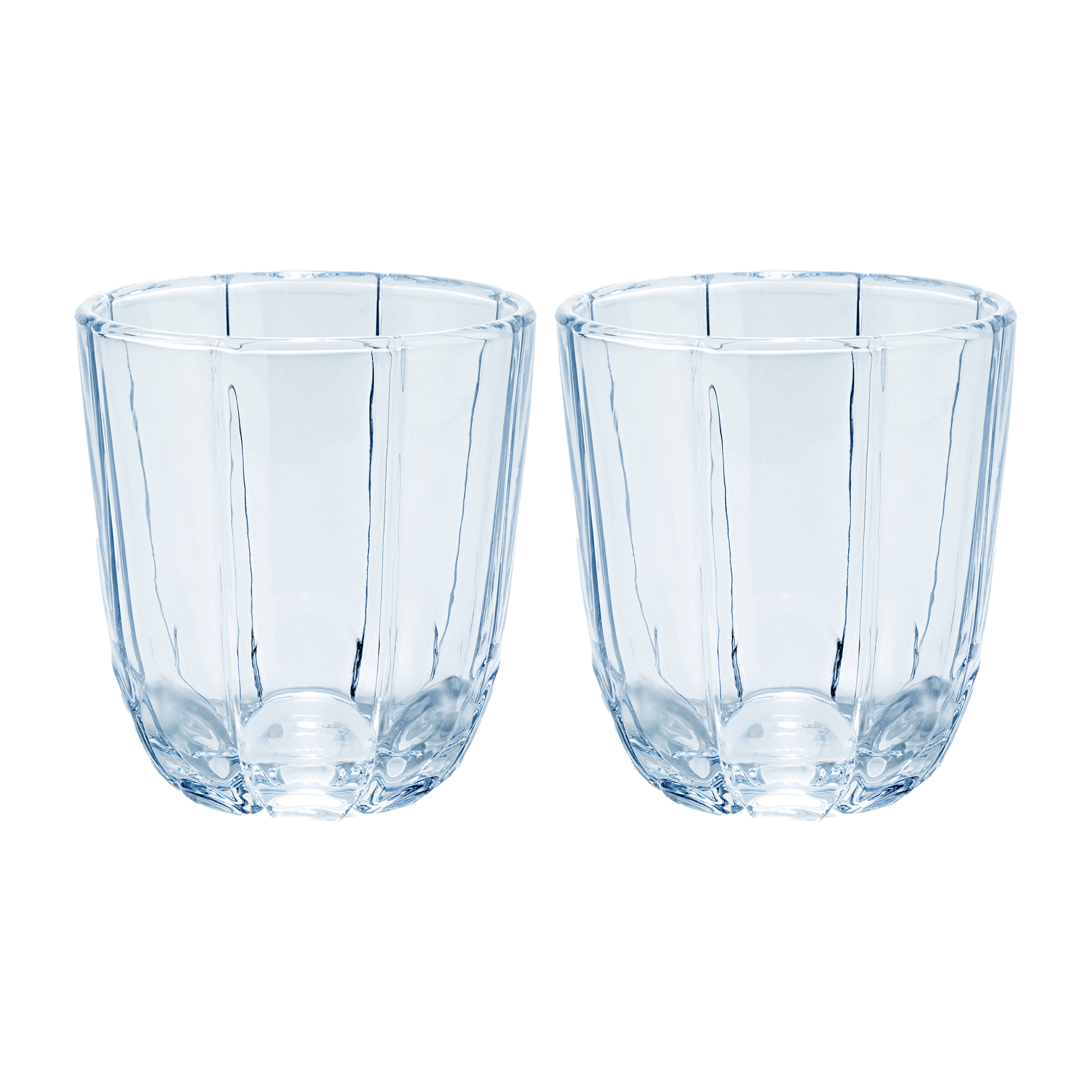 2 Vasos de agua Lily 32 cl Blue iris