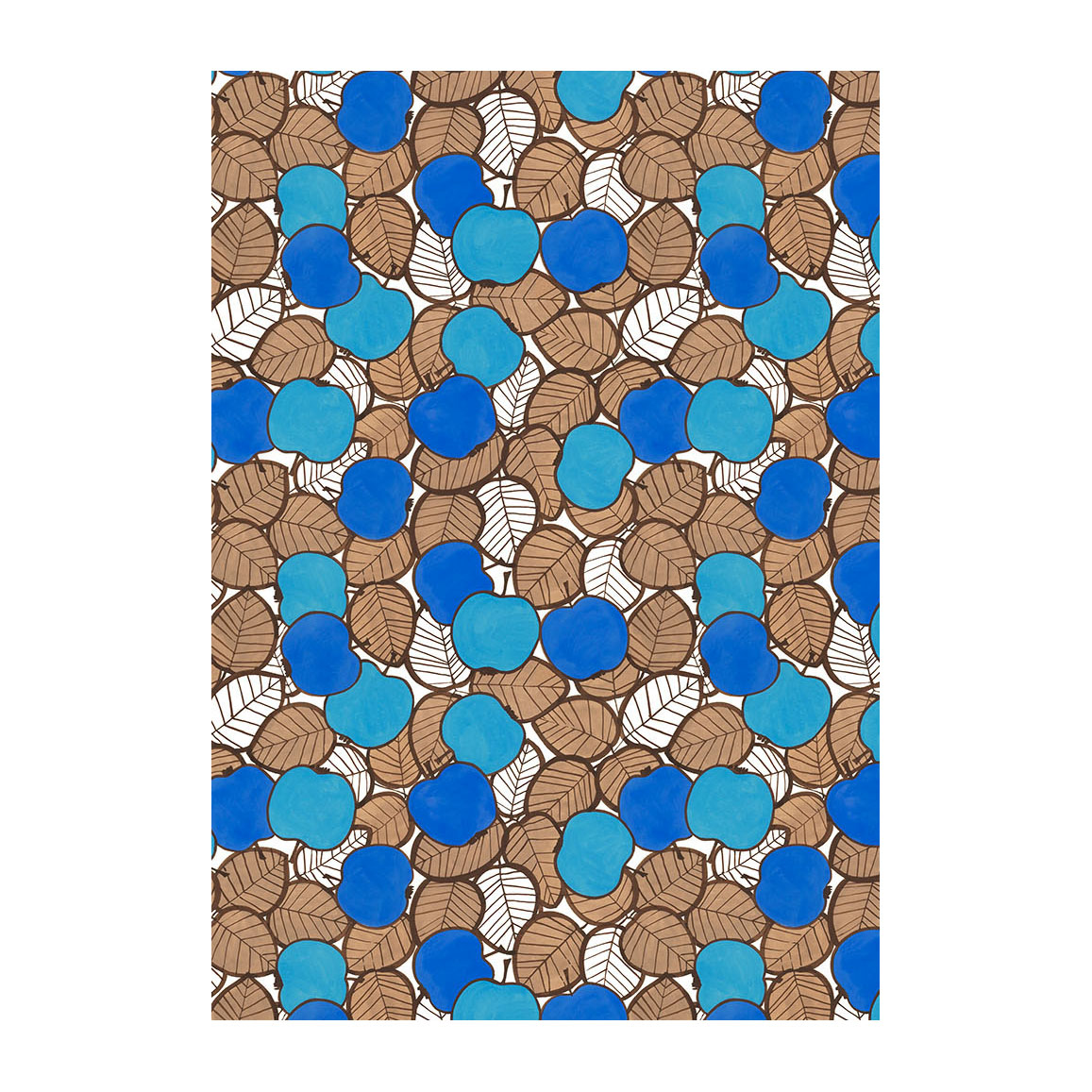 Tela Päppel Verde-Azul