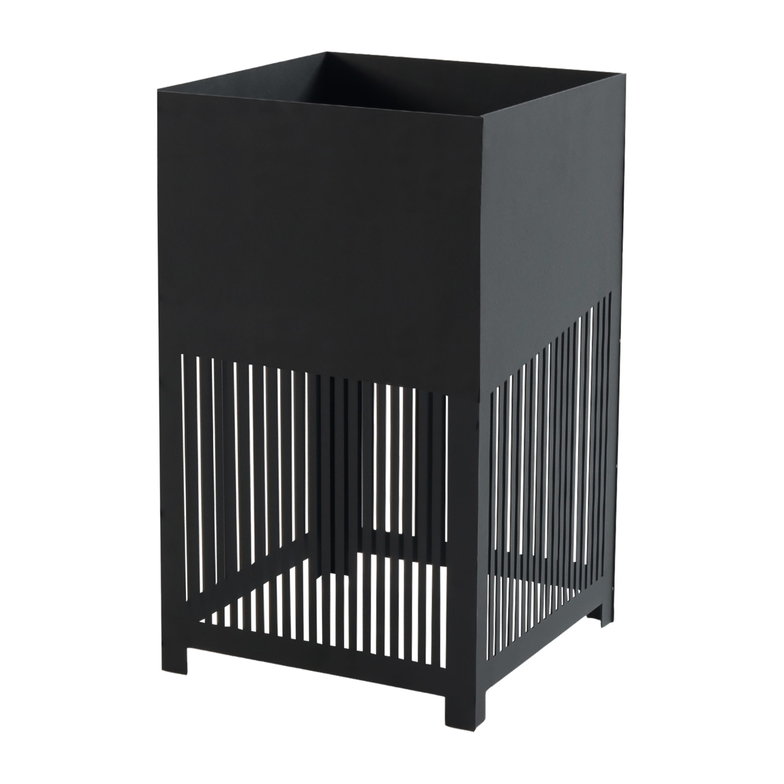 Lámpara de pie/maceta Falsterbo 60 cm Corten negro