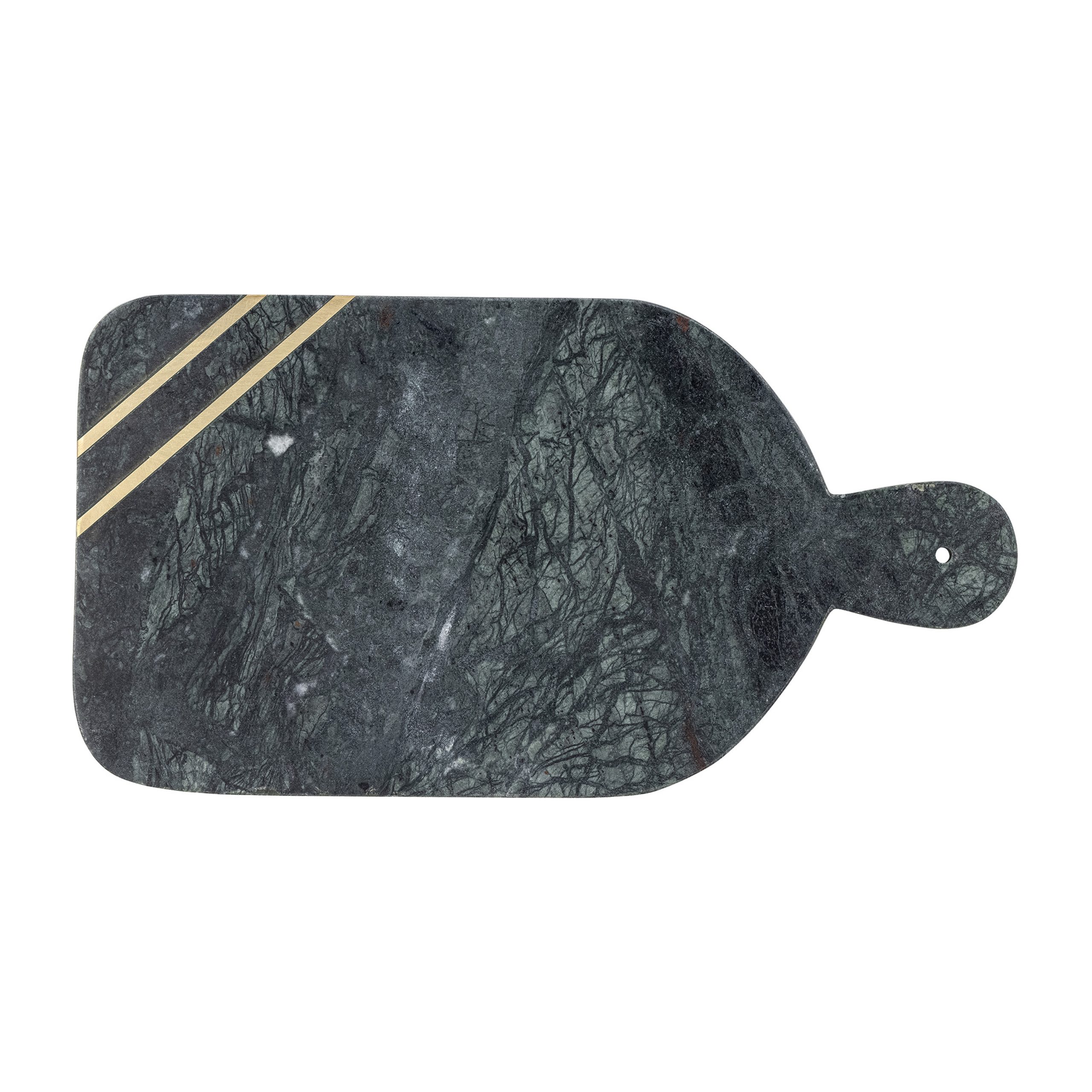 Tabla de cortar Adalin 20x38 cm mármol verde-latón