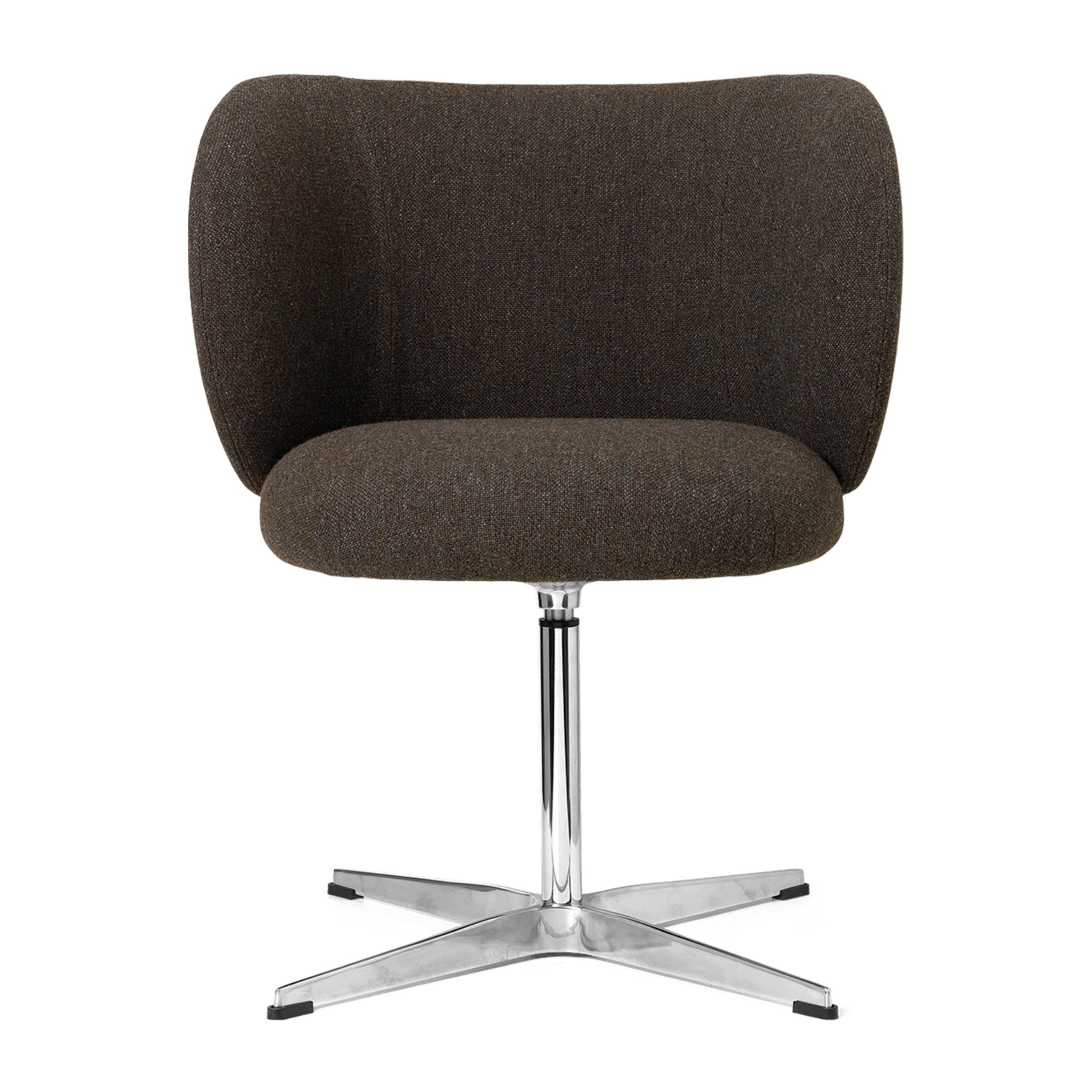 Silla Rico dining chair swivel hallingdal Dark grey brown