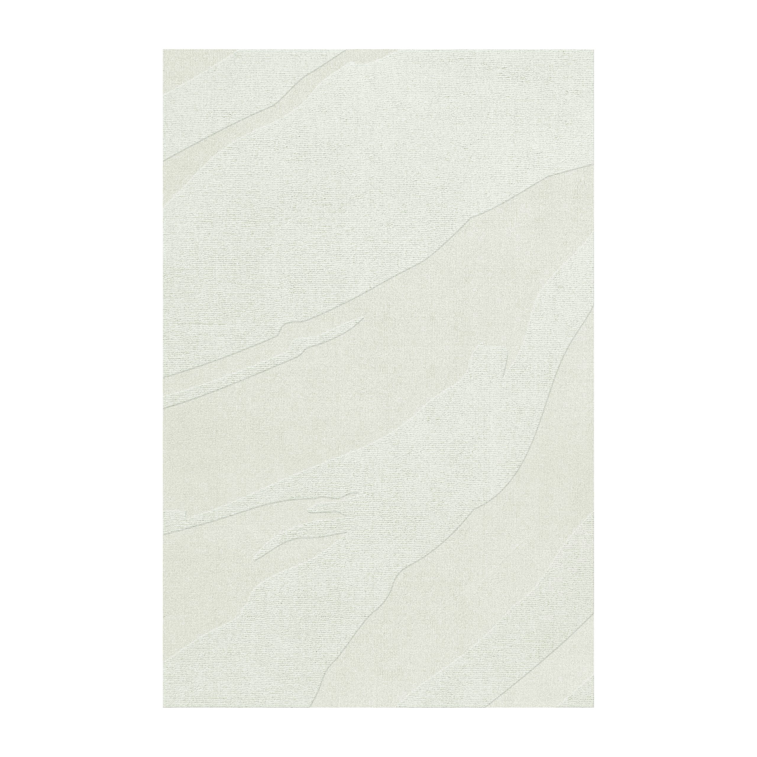 Alfombra de lana Nami Bone White 300x400 cm