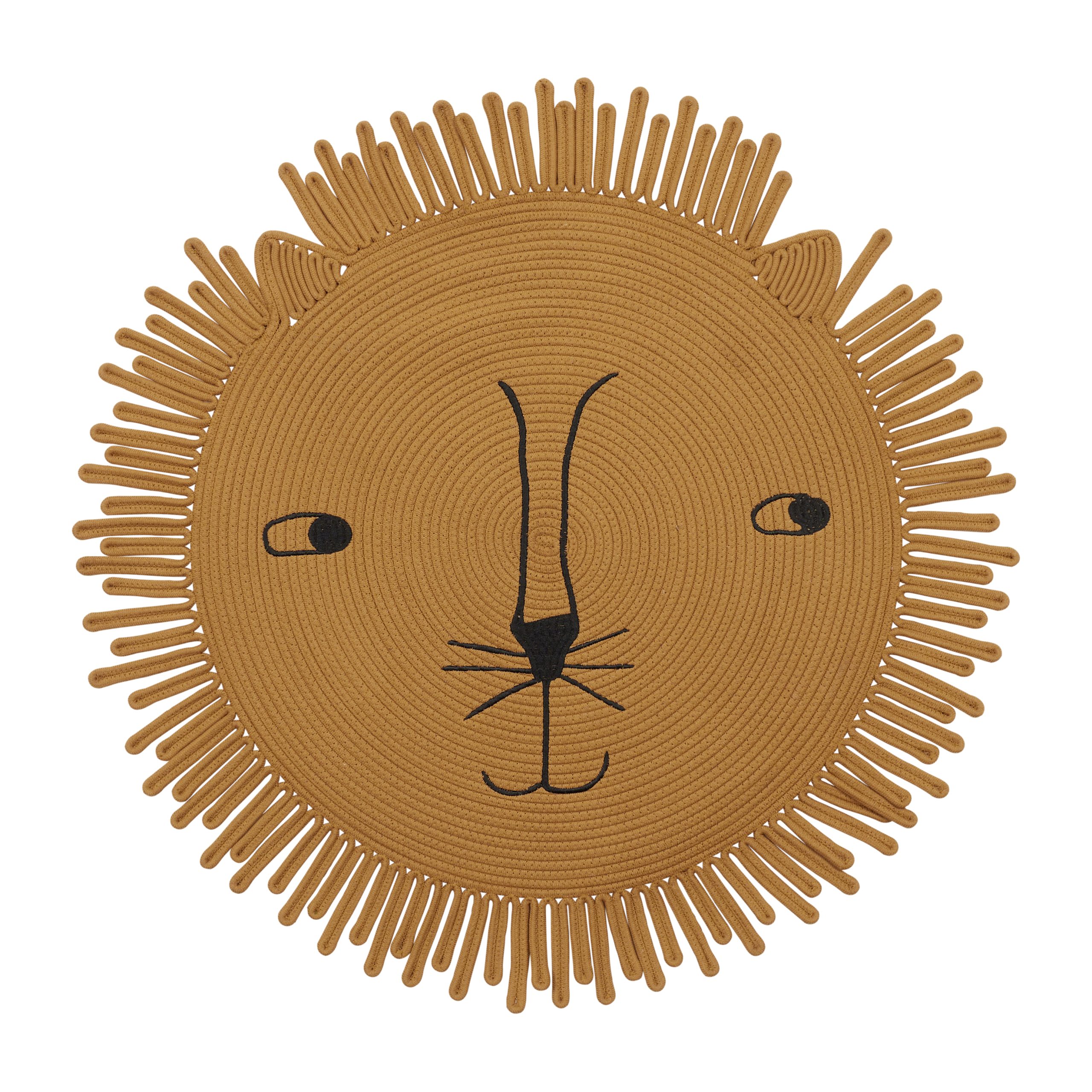 Alfombra infantil Mara Lion Ø98 cm