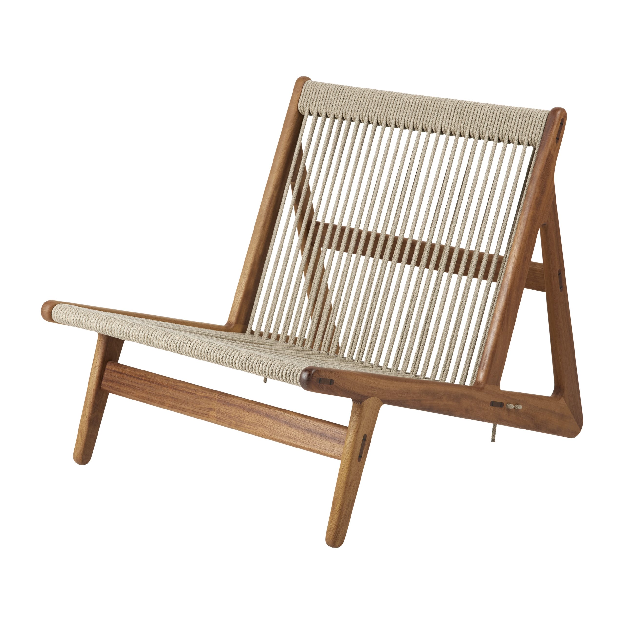 Sillón MR01 Initial outdoor lounge chair Madera de iroko aceitada
