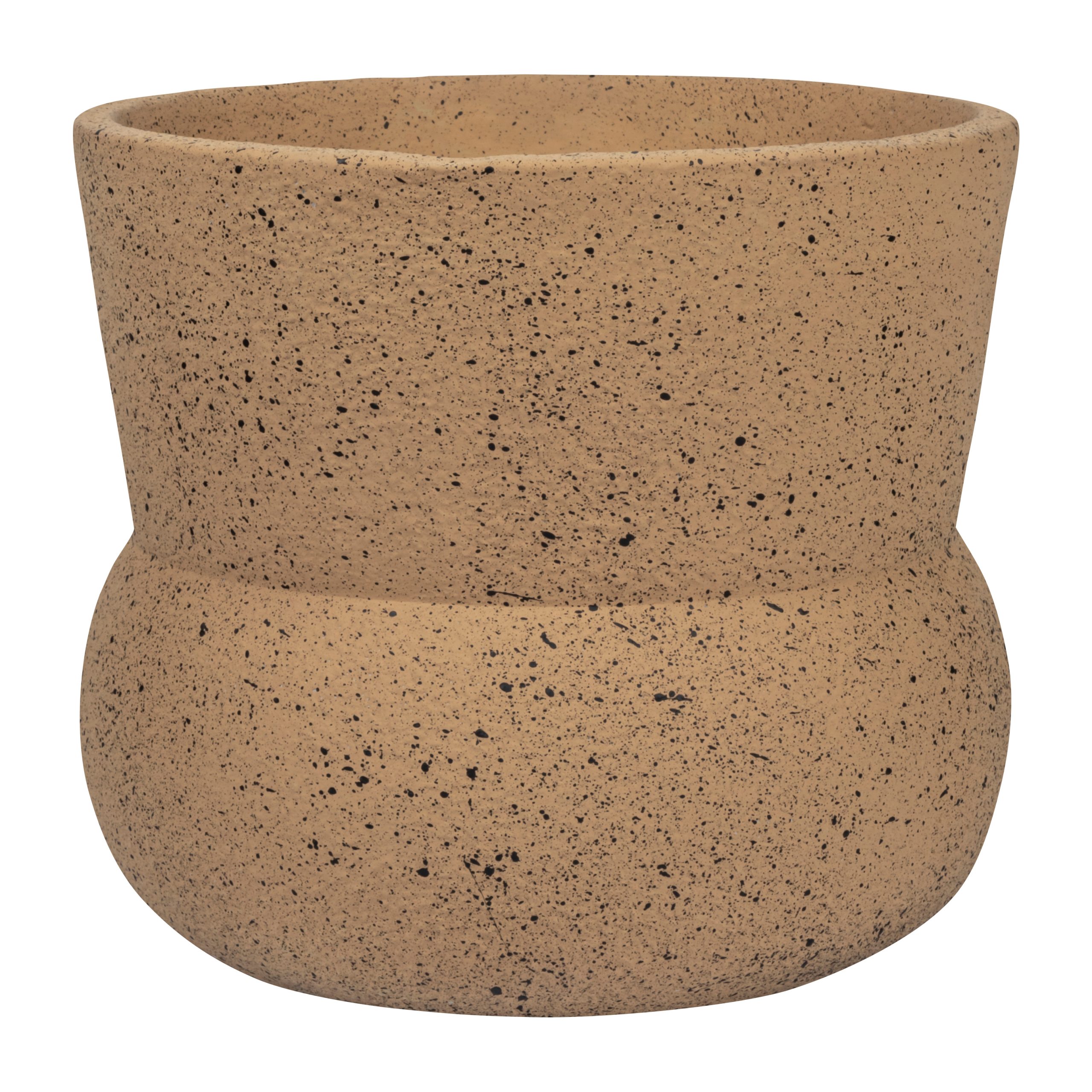 Maceta Stone Ø17 cm Ochre
