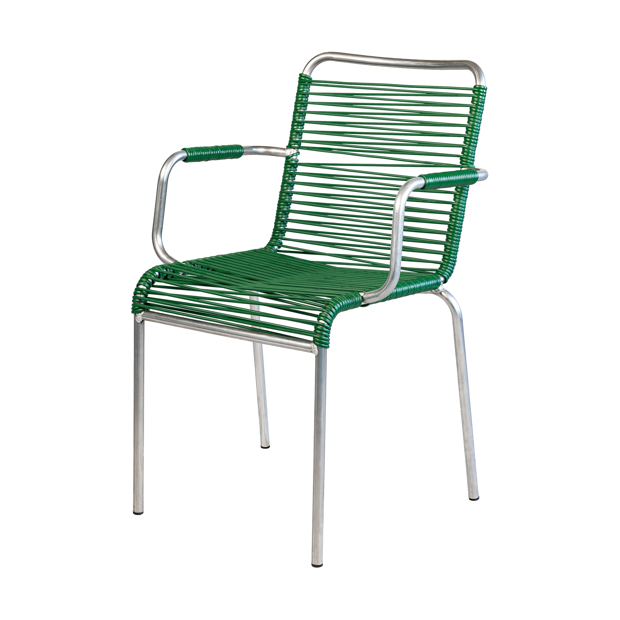 Silla con reposabrazos Mya Spaghetti Dark green