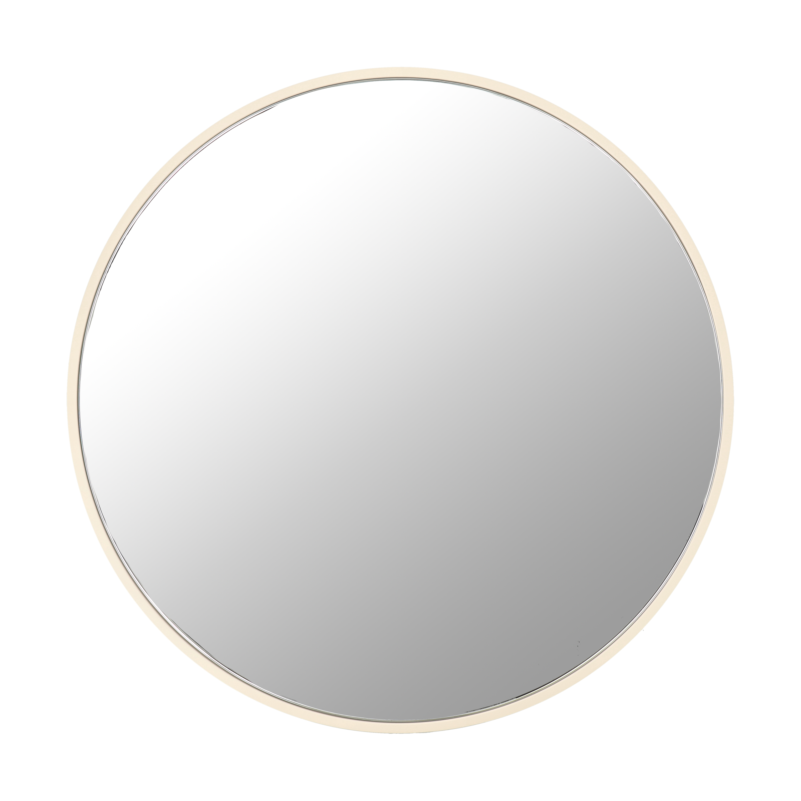 Espejo Sphere Ø80 cm Beige