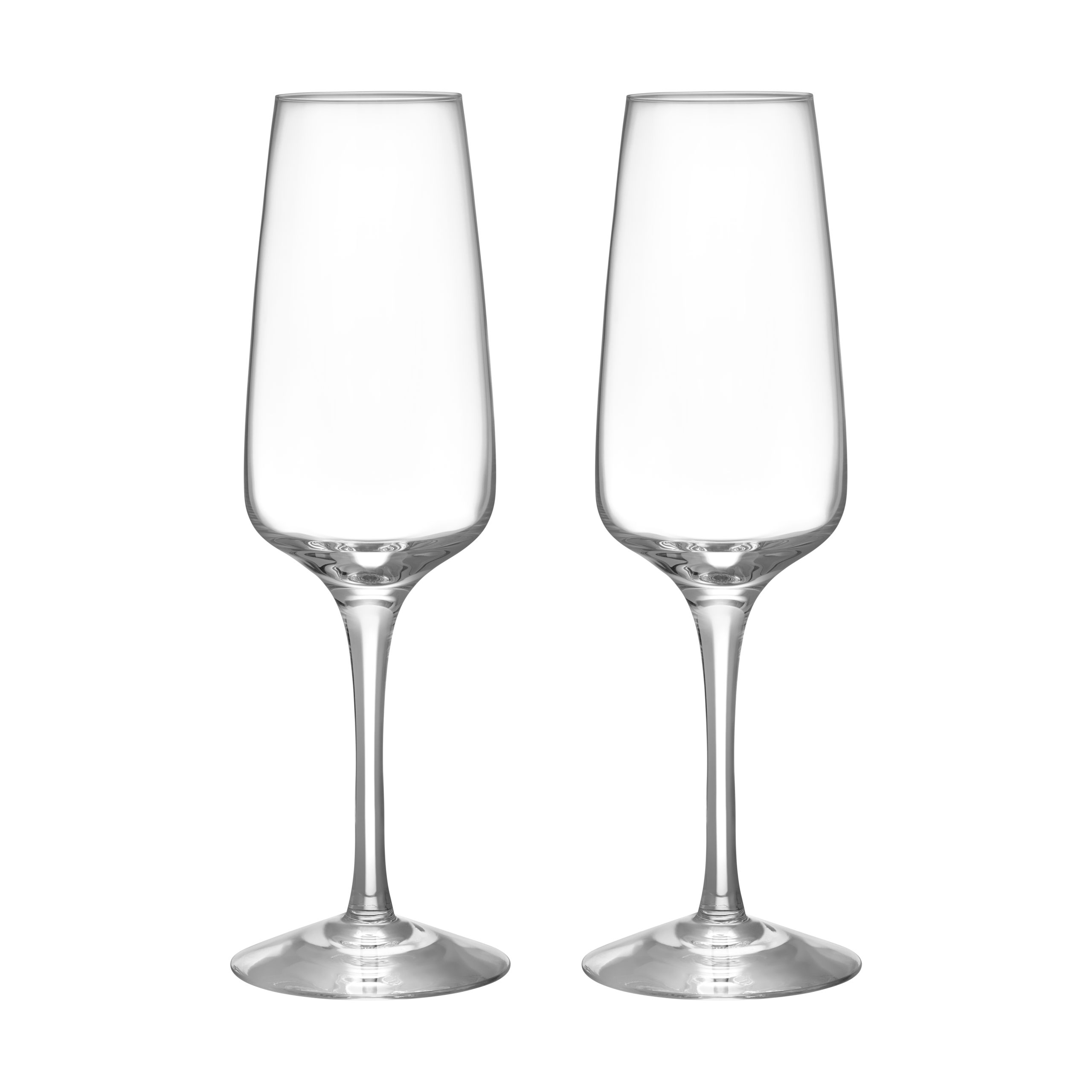 2 Copas de champagne Pulse 28 cl Transparente