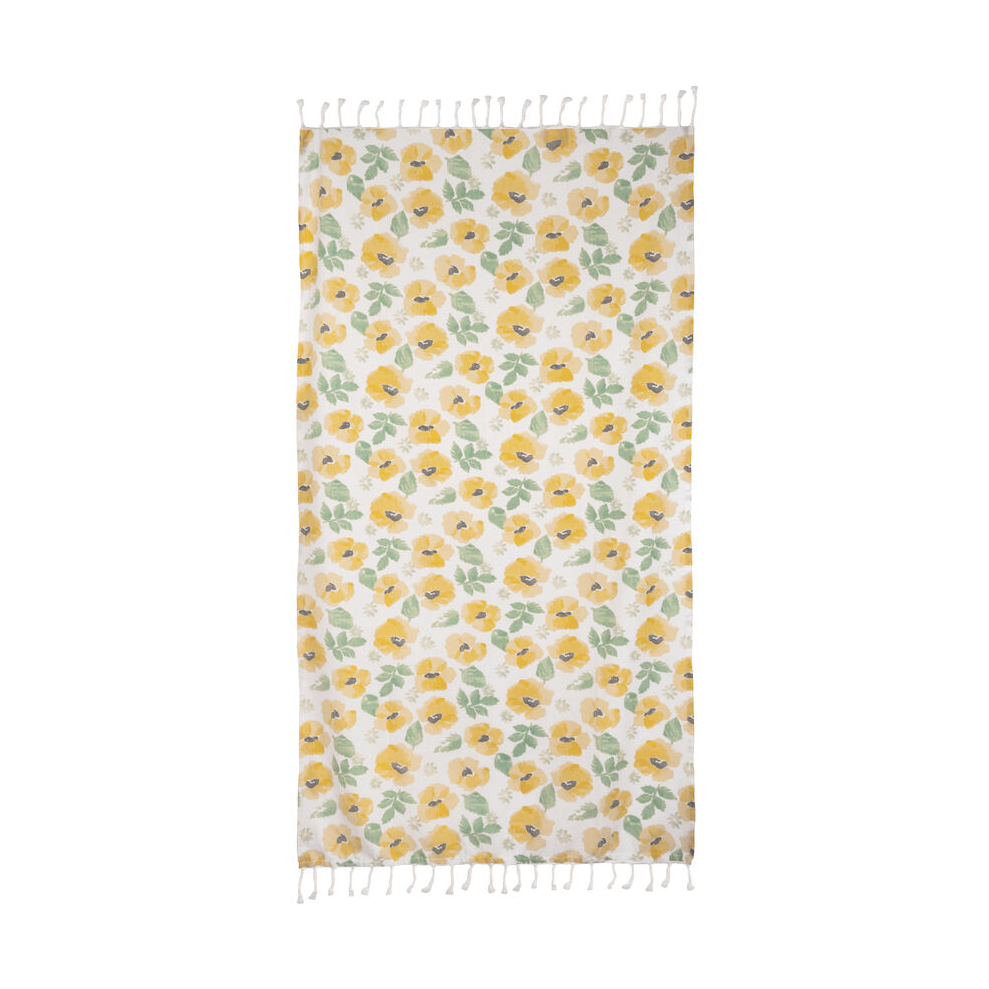 Toalla Eden hamam 90x170 cm Amarillo mixto